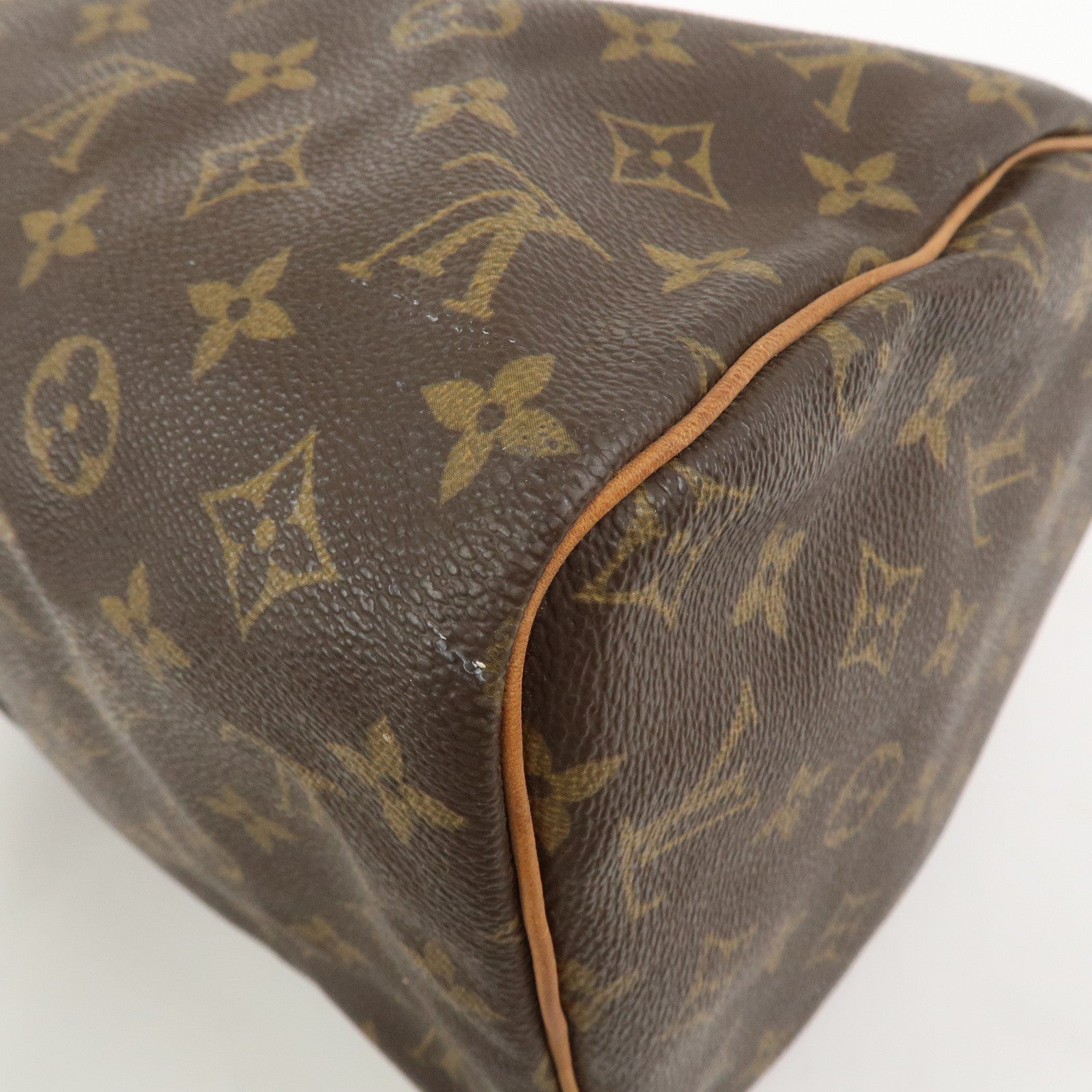 Louis Vuitton Monogram Speedy 30 Boston Bag Hand Bag Brown M41526