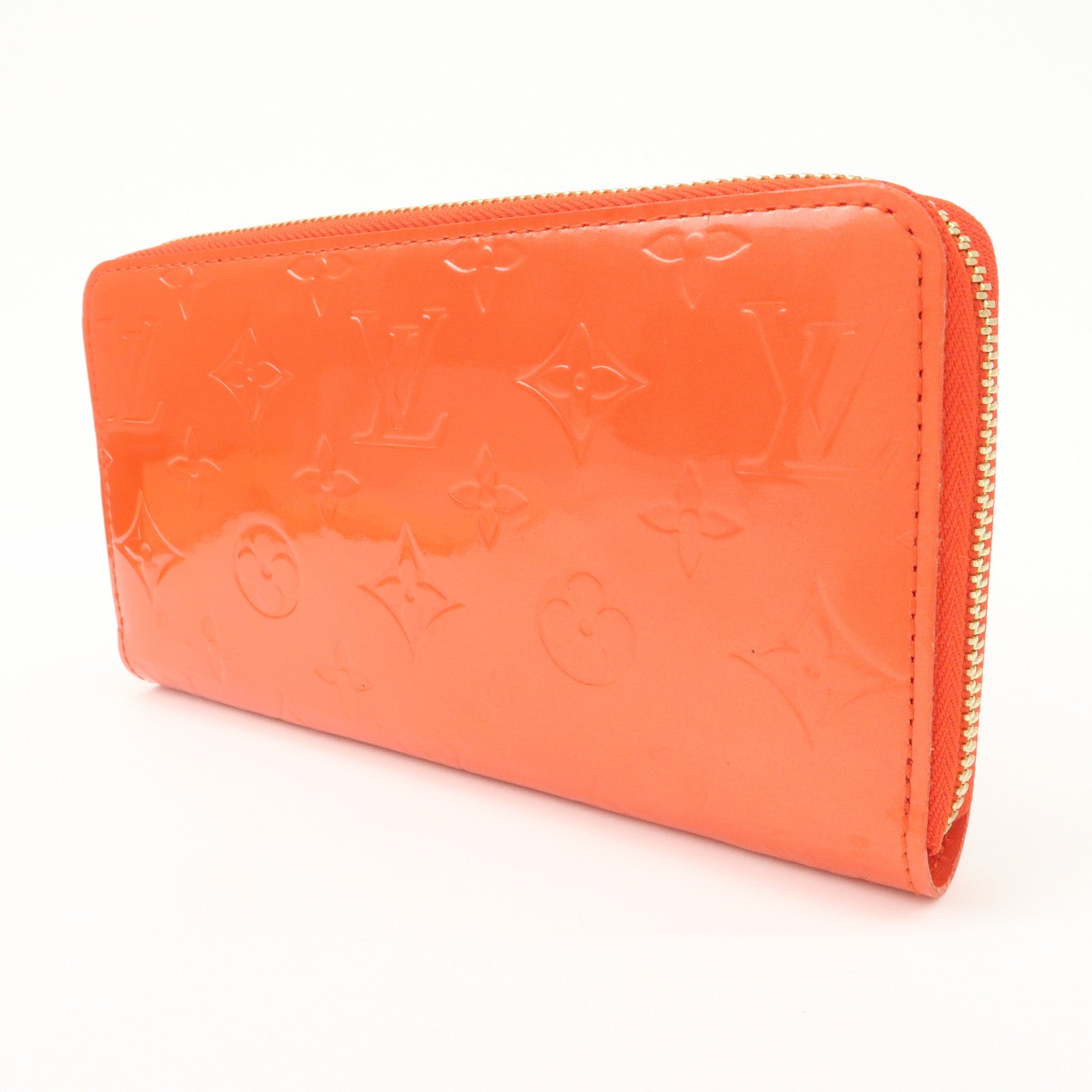 Louis Vuitton Monogram Vernis Leather Round Zippy Wallet M93724 Used