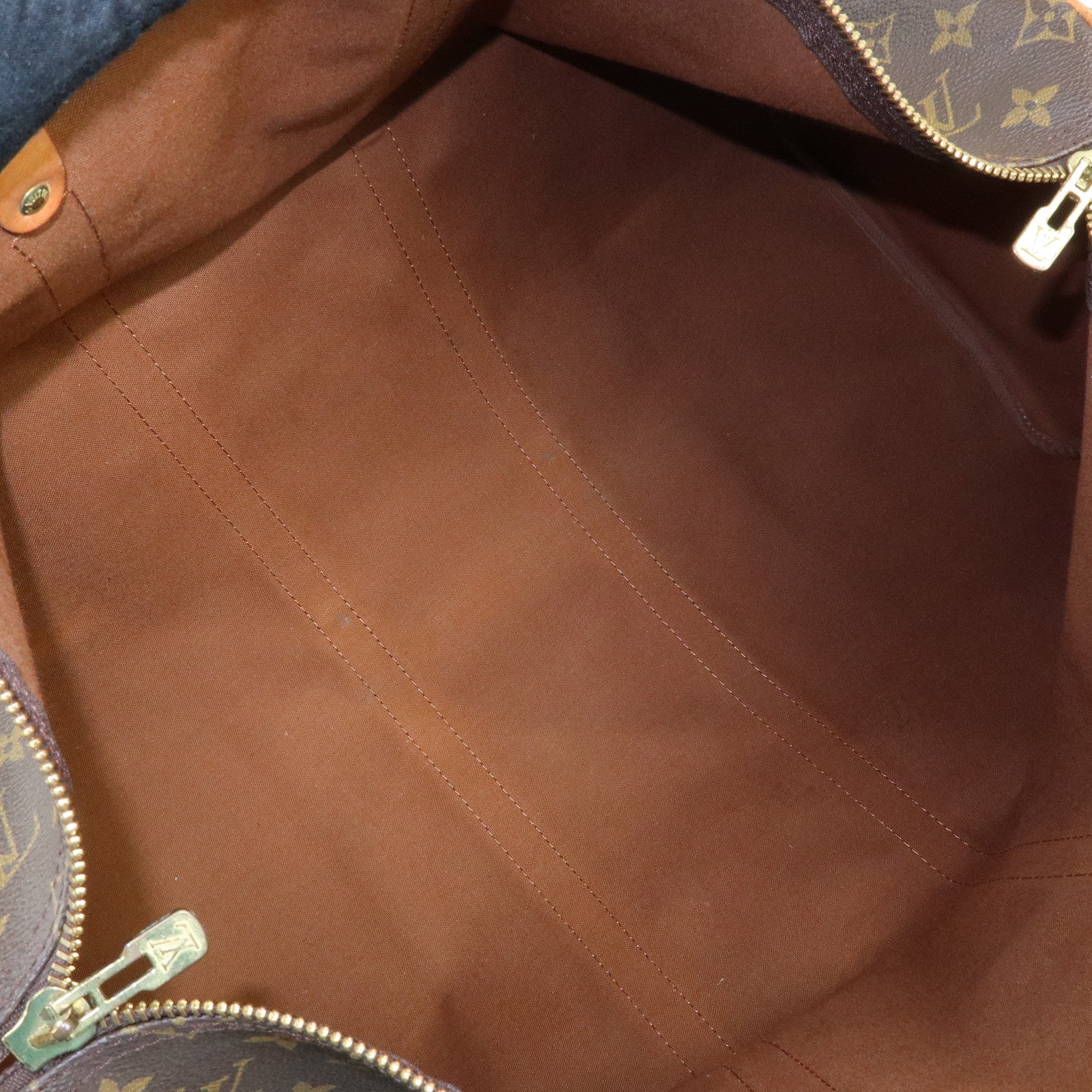 Louis Vuitton Monogram Keep All 55 Boston Bag Brown M41424
