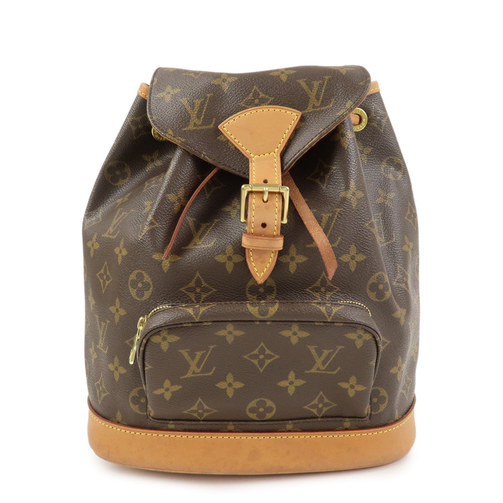 Louis Vuitton Monogram Montsouris MM Backpack Brown M51136