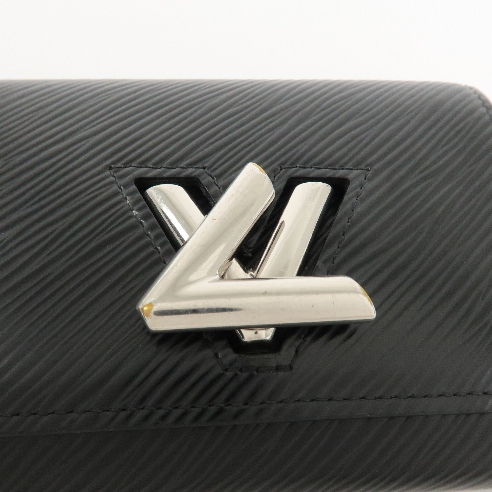 Louis Vuitton Epi Portefeuille Twist Compact XS Wallet Black M63322