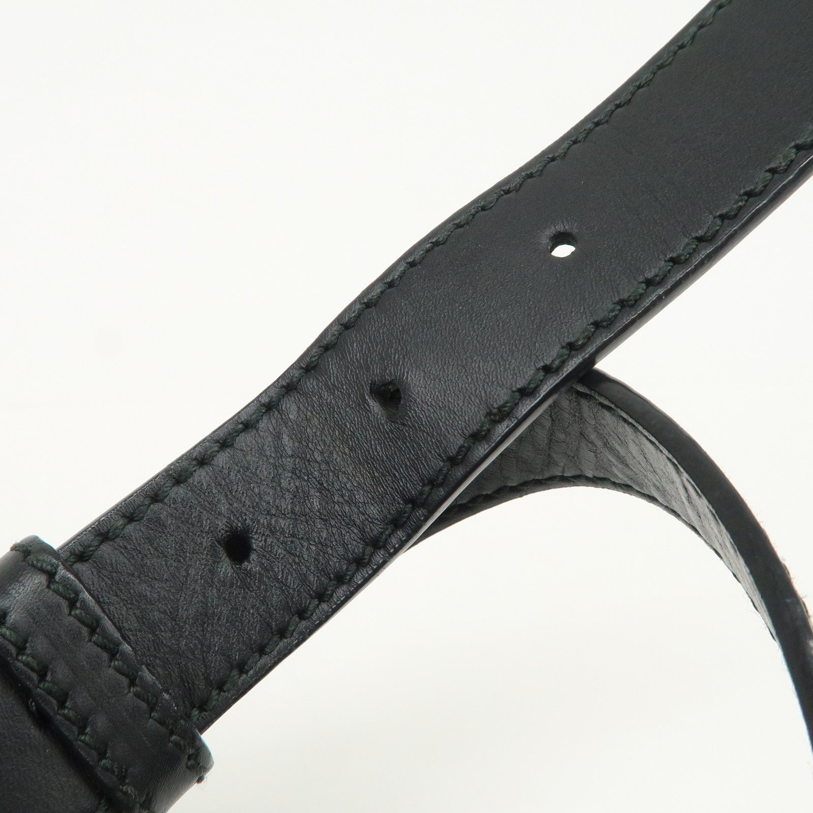 GUCCI Sherry GG Canvas Leather Shoulder Bag Beige Black 388926