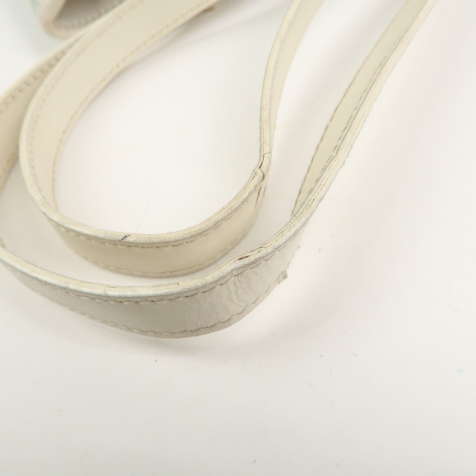 GUCCI GG Canvas Leather Shoulder Bag Hand Bag Light Blue 002.1099