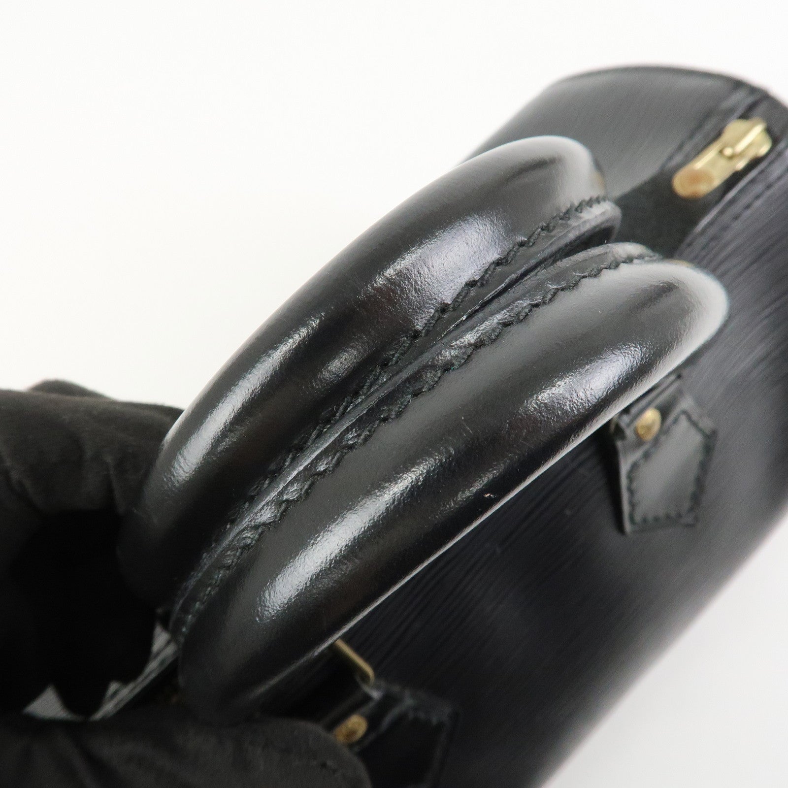 Louis Vuitton Epi Speedy 25 Boston Bag Hand Bag Noir Black M43012