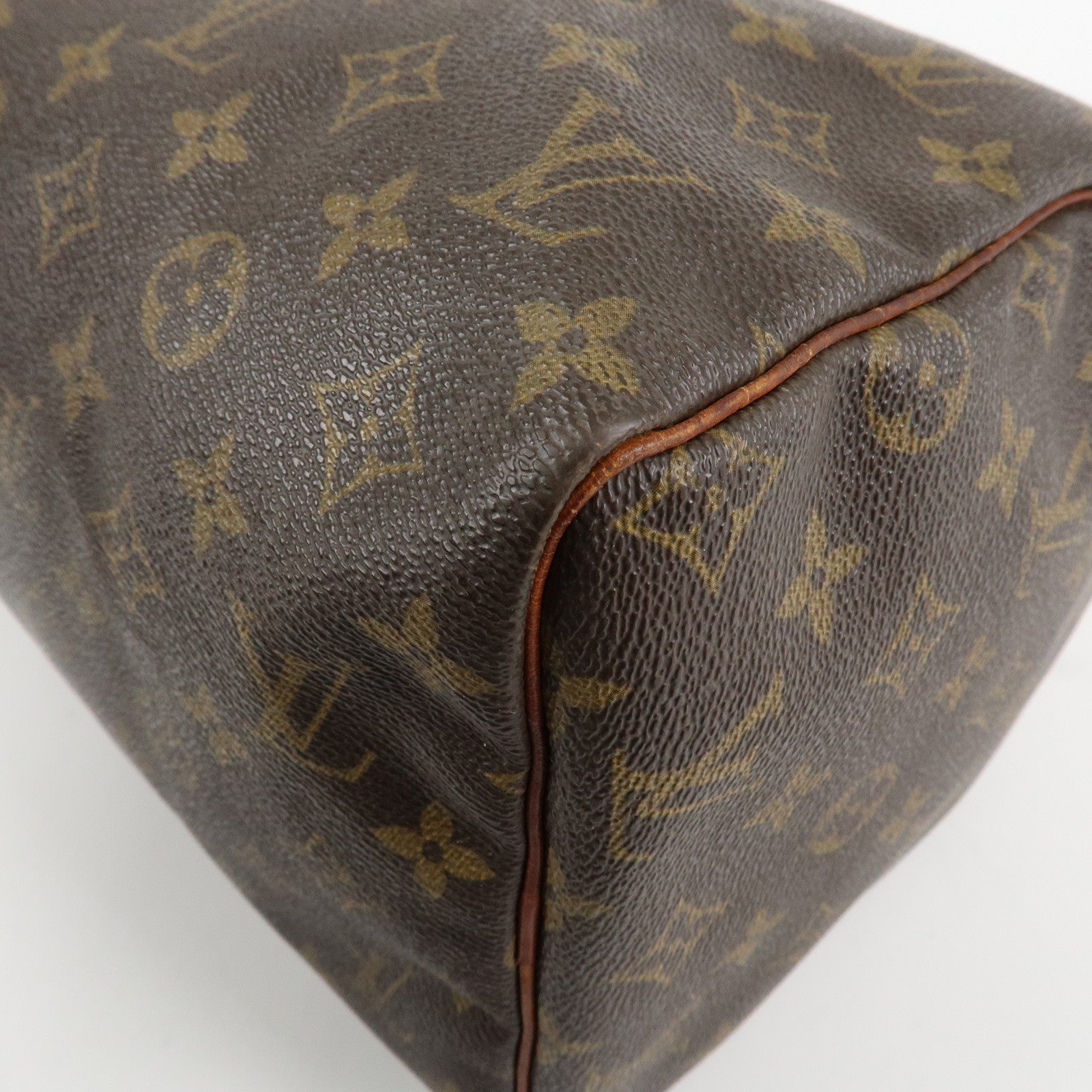 Louis Vuitton Monogram Speedy 30 Boston Bag Hand Bag M41526 Used