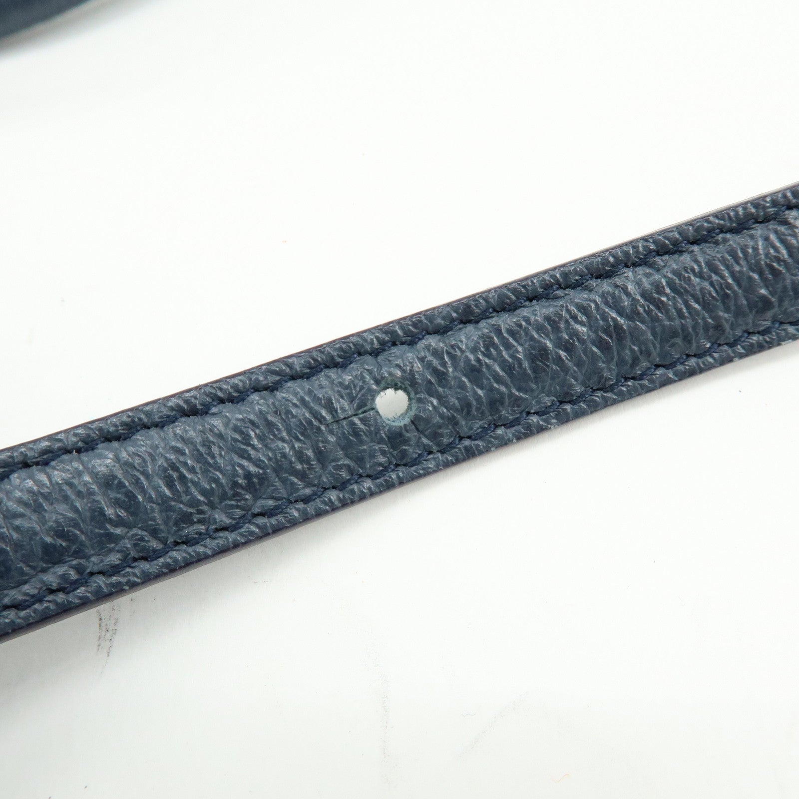 Maison Margiela 5AC Leather Canvas 2Way Bag Hand Shoulder Bag Navy