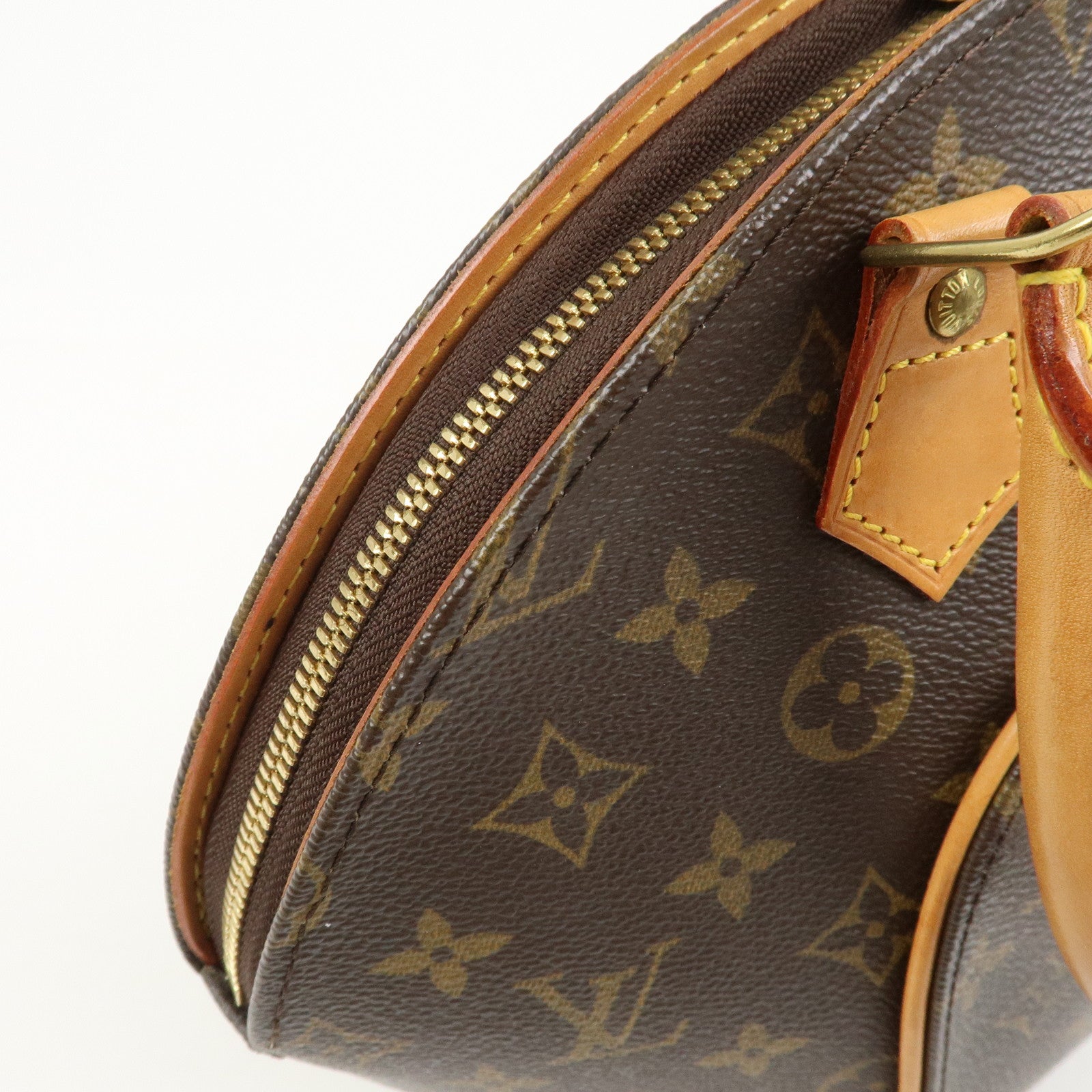 Louis Vuitton Monogram Ellipse PM Hand Bag Brown M51127