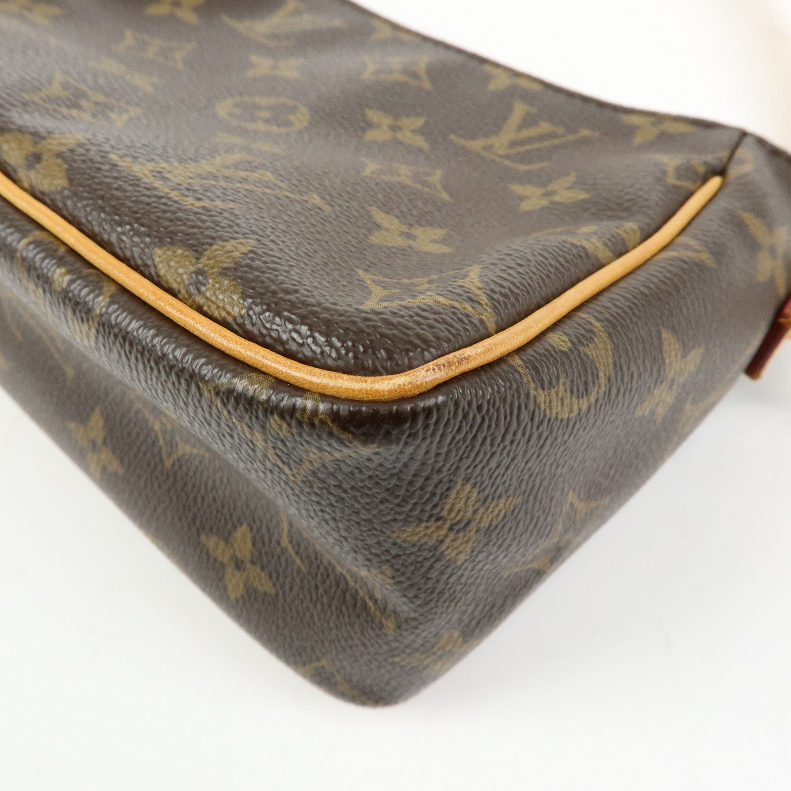Louis Vuitton Monogram Viva Cite PM Shoulder Bag Brown M51165