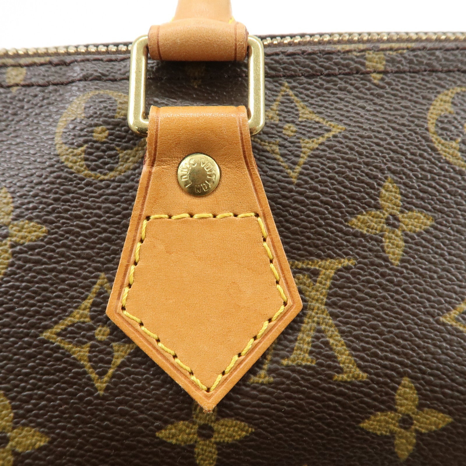 Louis Vuitton Monogram Speedy 30 Boston Bag Hand Bag Brown M41526