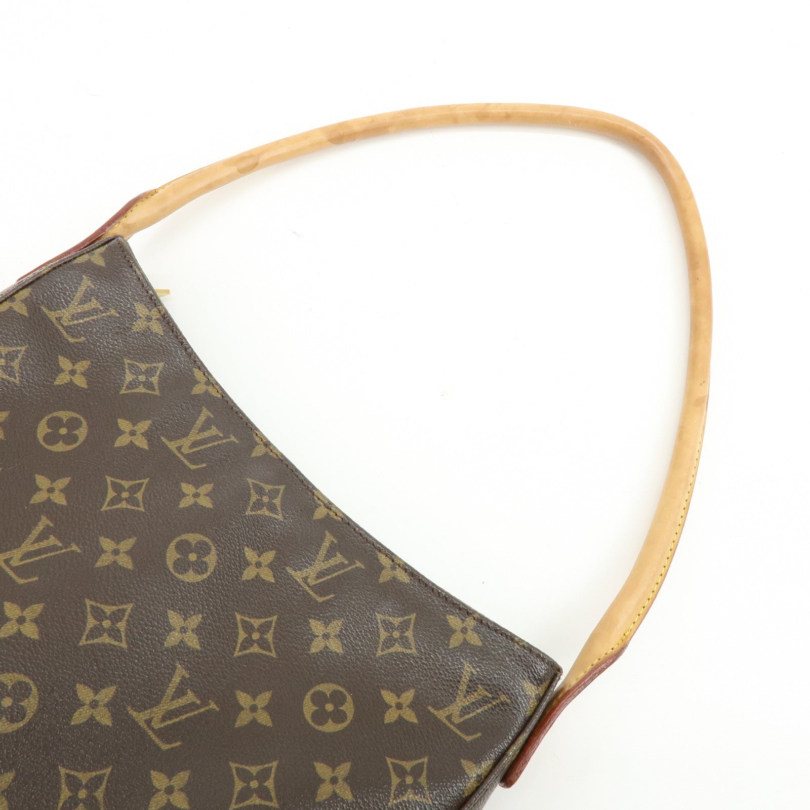 Louis Vuitton Monogram Looping GM Shoulder Bag Brown M51145