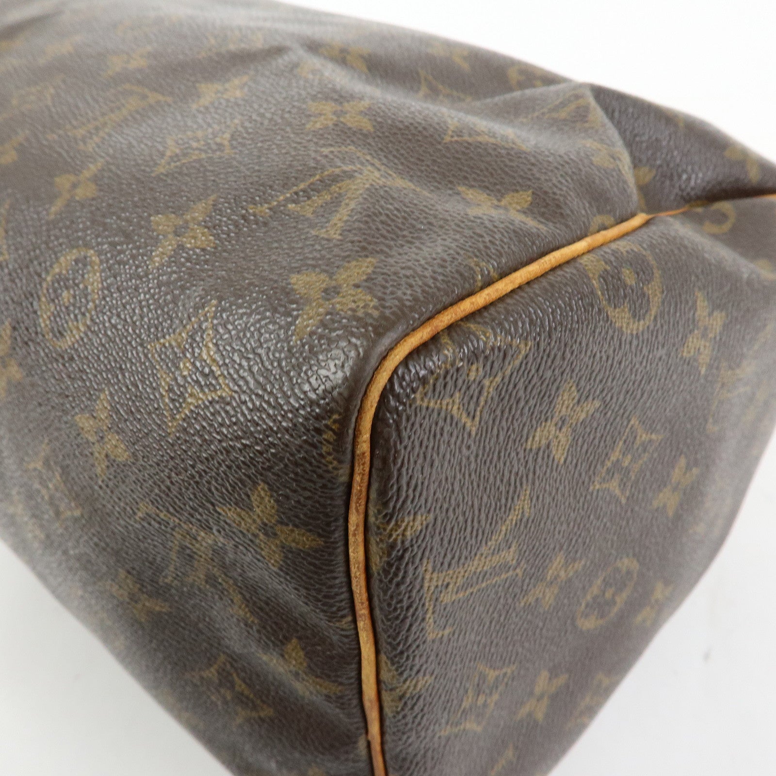 Louis Vuitton Monogram Speedy 30 Boston Bag Hand Bag Brown M41526