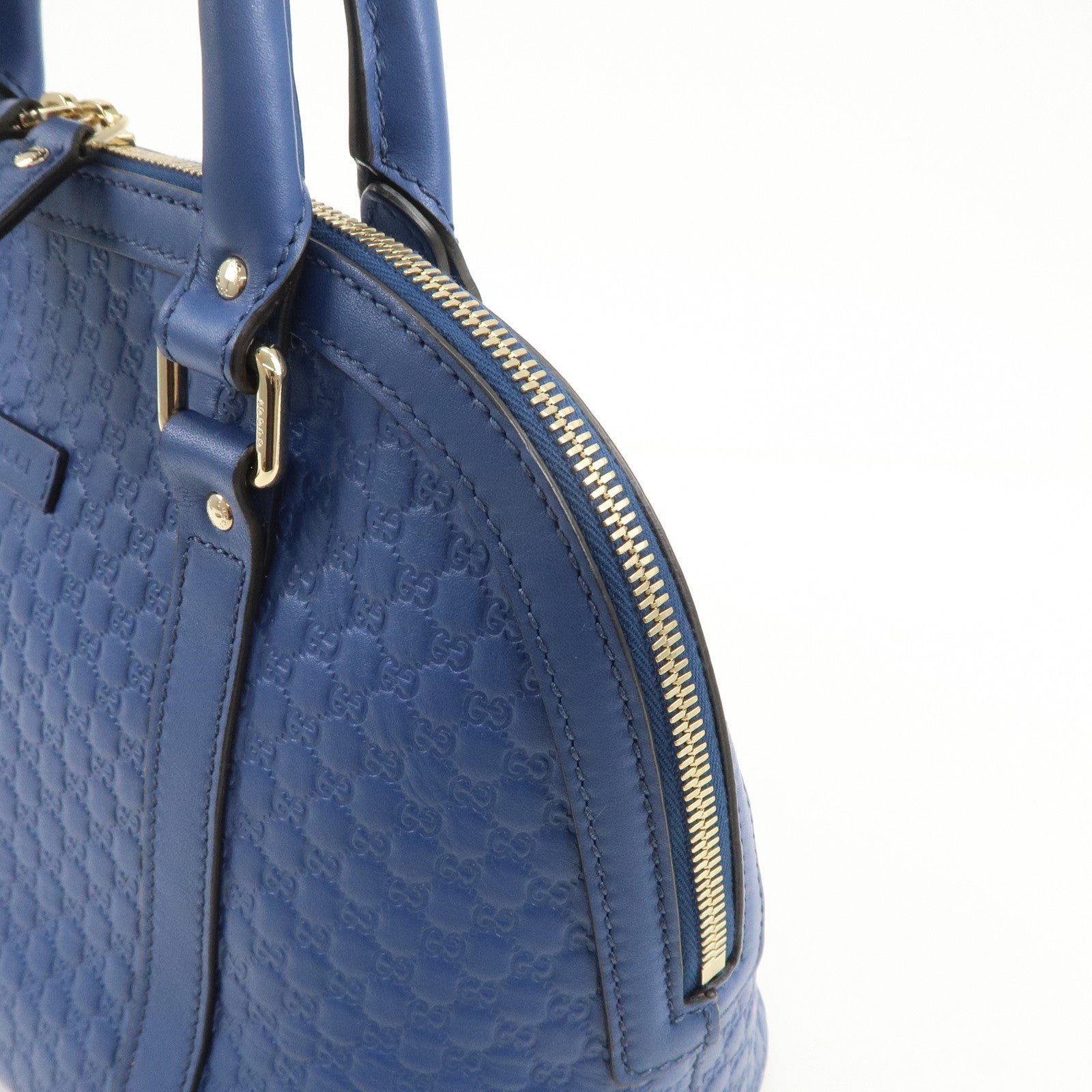 GUCCI Micro Guccissima Leather 2WAYBag Hand Bag Shoulder Bag 449663