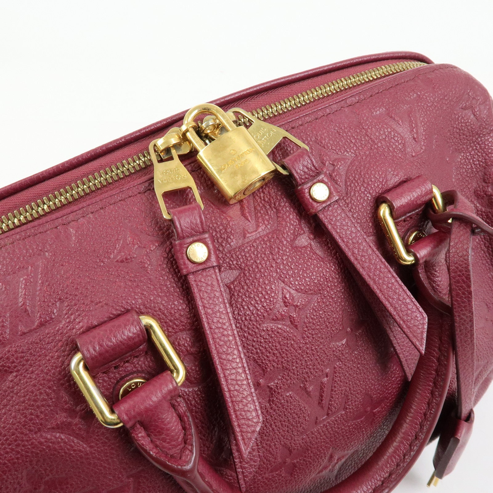 Louis Vuitton Monogram Empreinte Speedy Bandouliere 25 M40764
