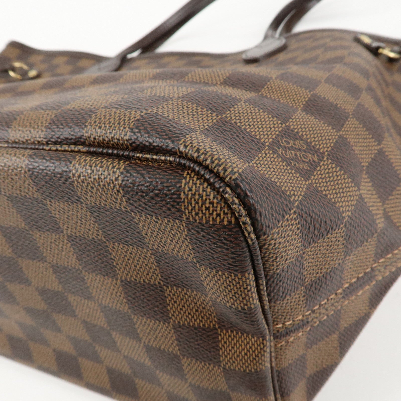 Louis Vuitton Damier Neverfull MM Tote Bag Shoulder Bag N51105 Used