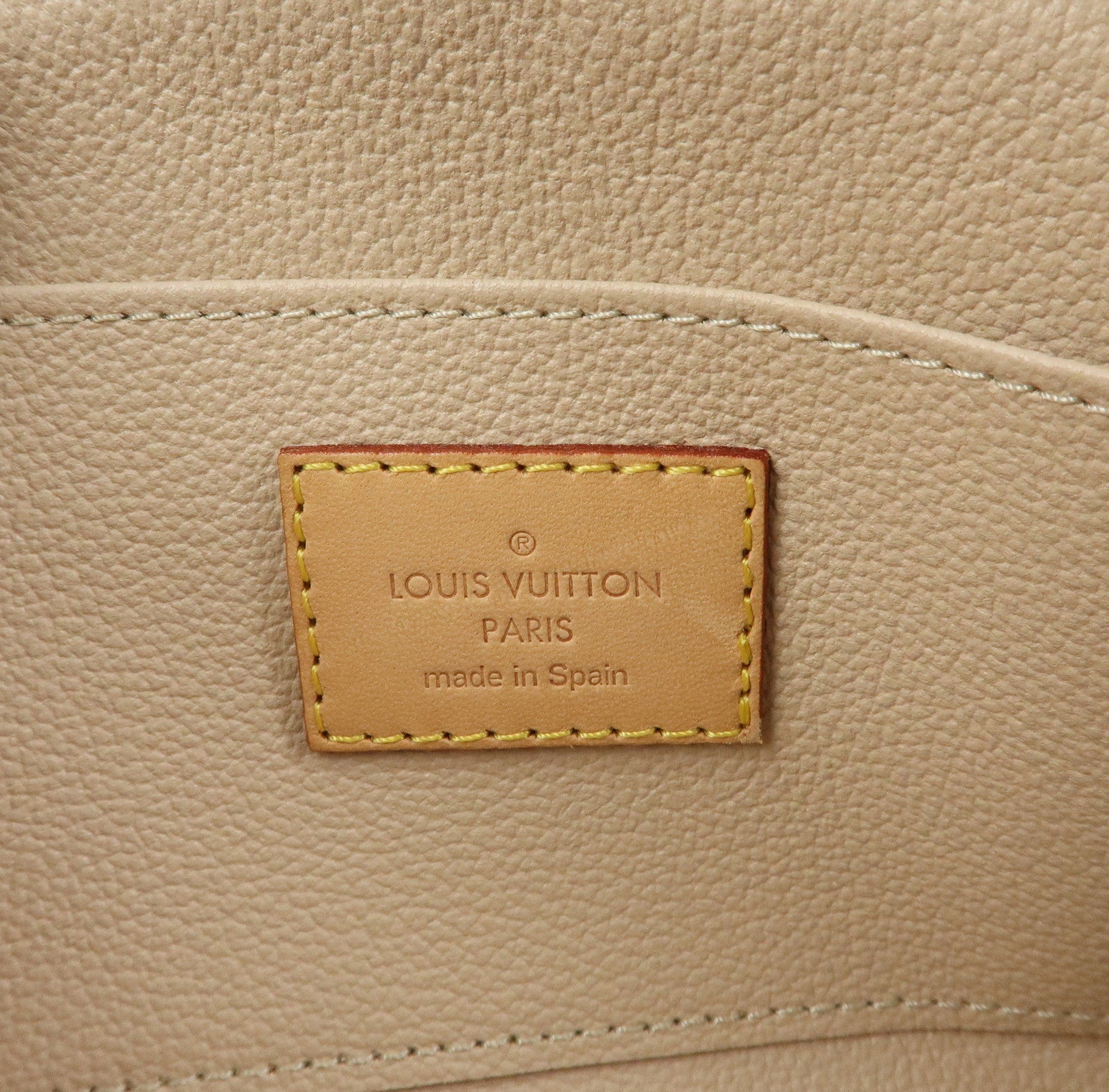 Louis Vuitton Monogram Pochette Cosmetic PM Pouch Brown M47515