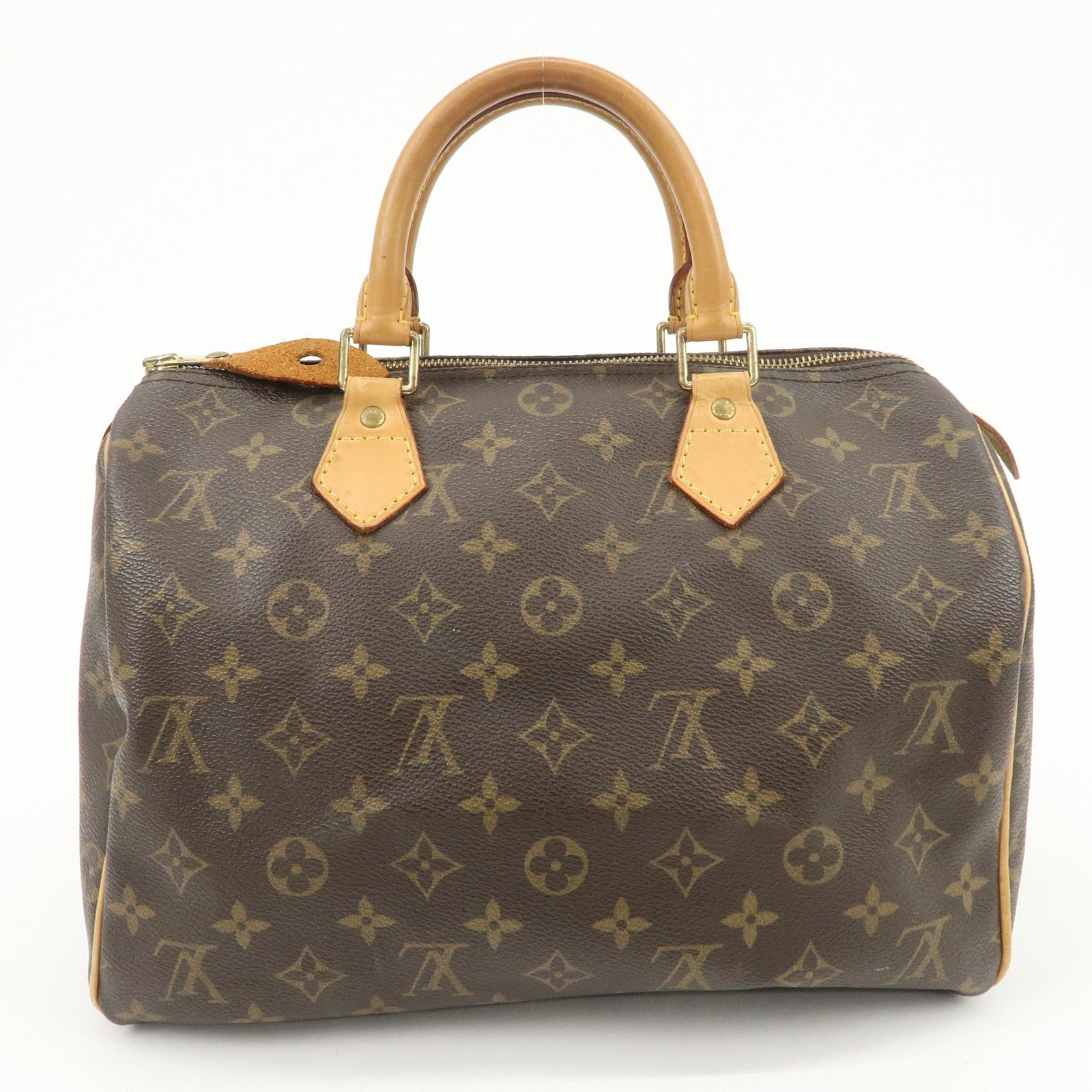 Louis Vuitton Monogram Speedy 30 Boston Bag Hand Bag Brown M41526