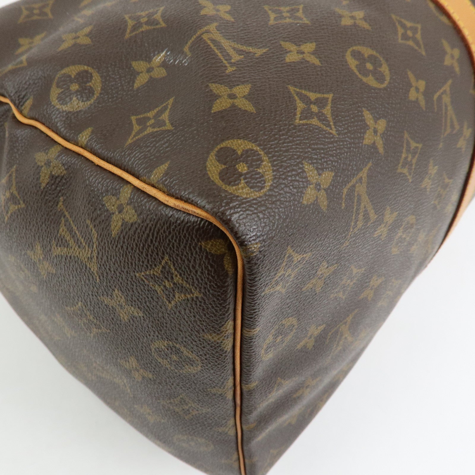Louis Vuitton Monogram Keep All 50 Boston Bag Brown M41426