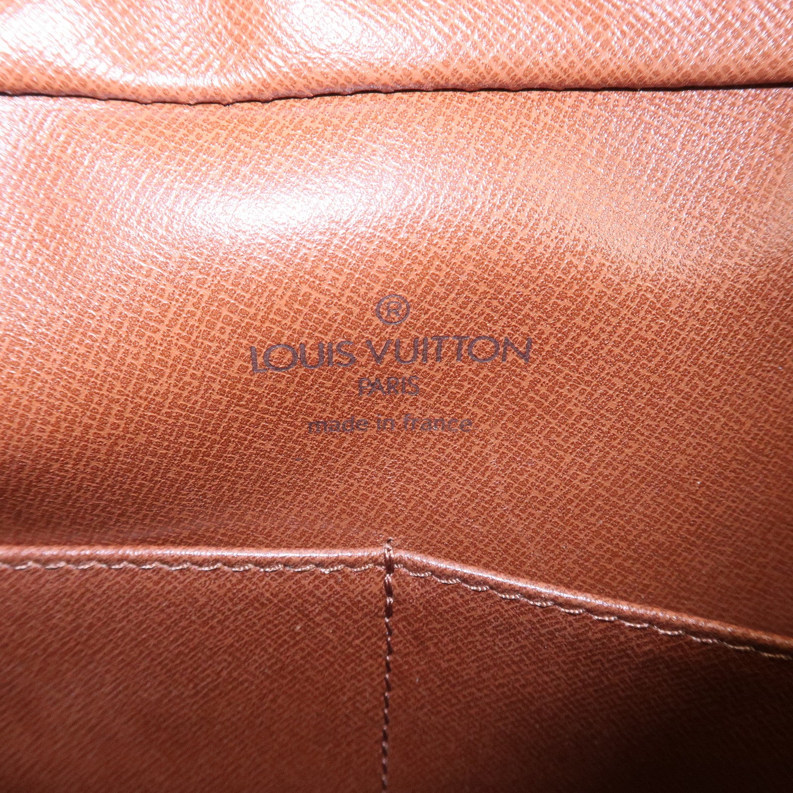 Louis Vuitton Monogram Compiegne 28 Pouch Clutch Bag Brown M51845 Used