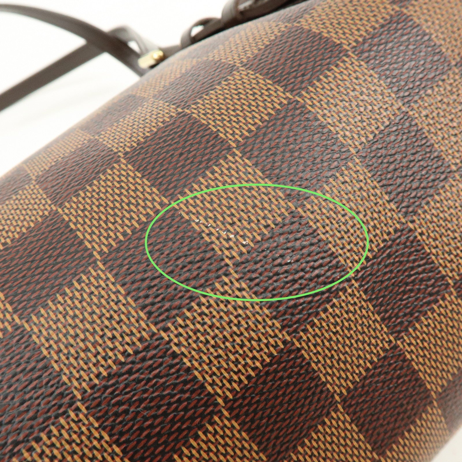 Louis Vuitton Damier Ebene Rivington PM Shoulder Hand Bag N41157