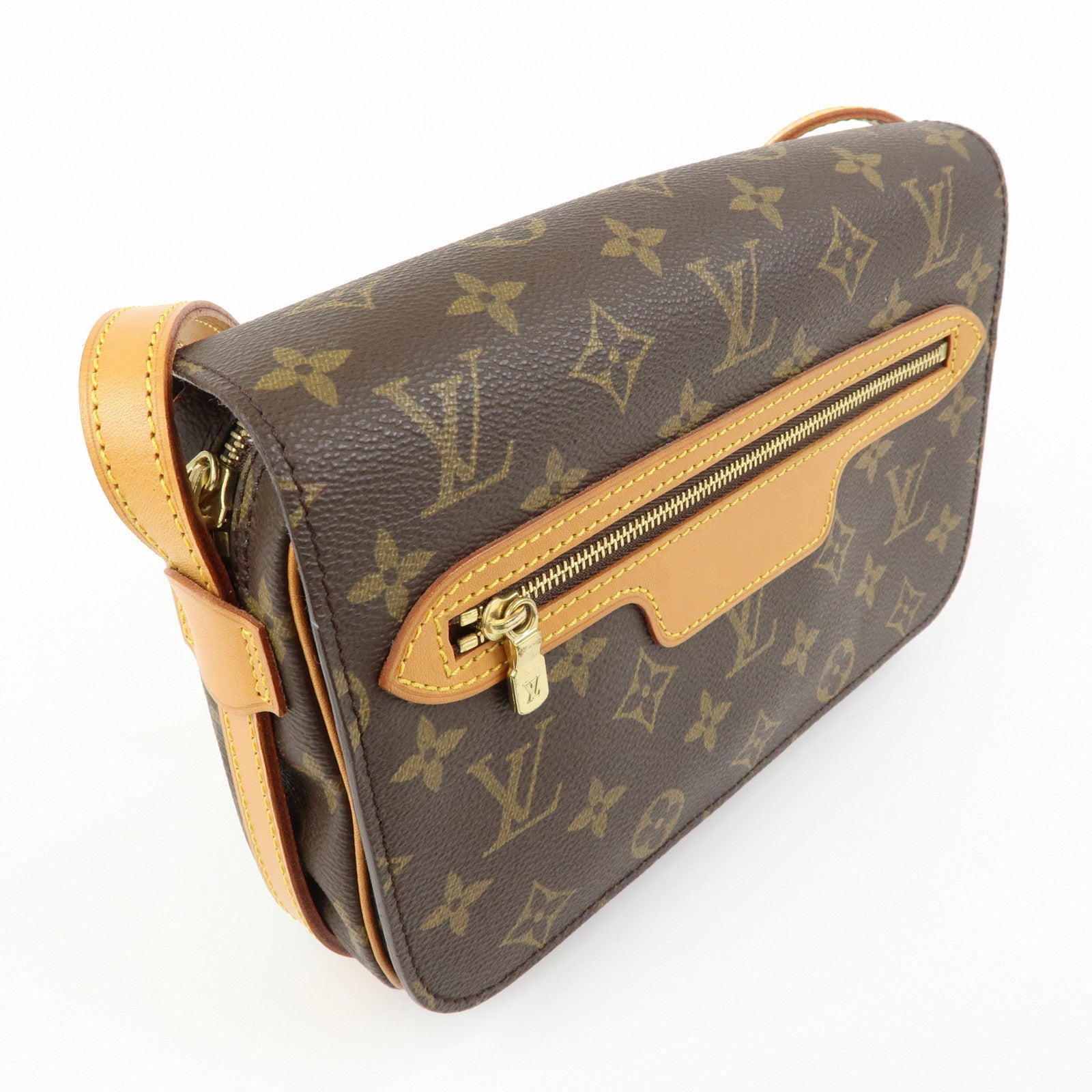 Louis Vuitton Monogram Saint Germain 24 Shoulder Bag Brown M51210