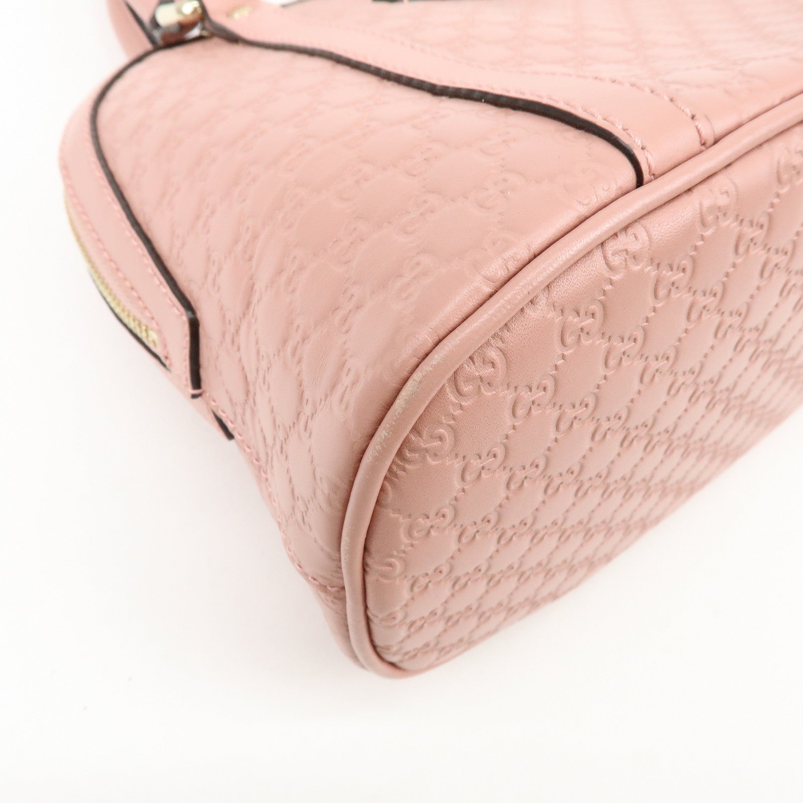 GUCCI Micro Guccisima Leather 2Way Bag Hand Bag Shoulder Bag 449654