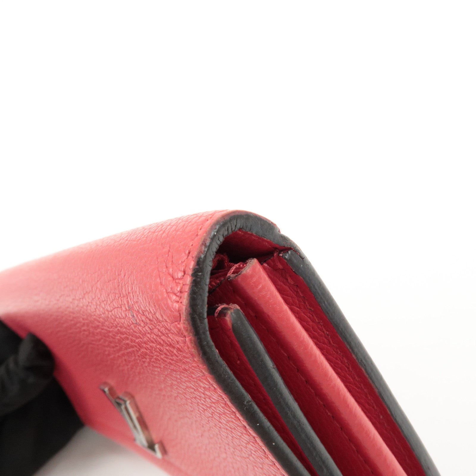 Louis Vuitton Portefeuille Rock Me 2 Long Flap Wallet Ruby M62326 Used