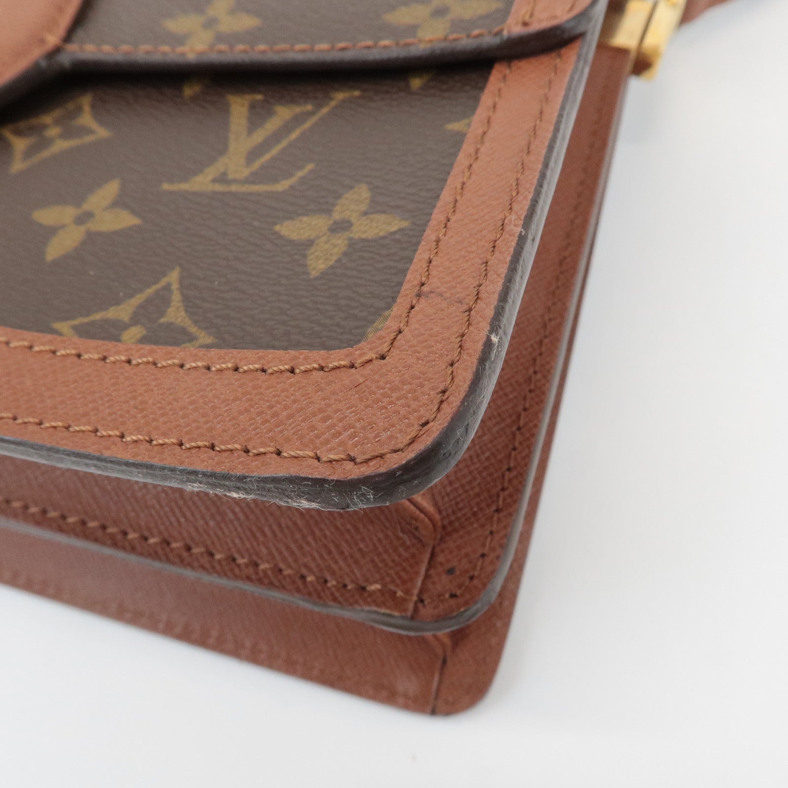 Louis Vuitton Monogram Canvas Leather Raspail Shoulder Bag M51372