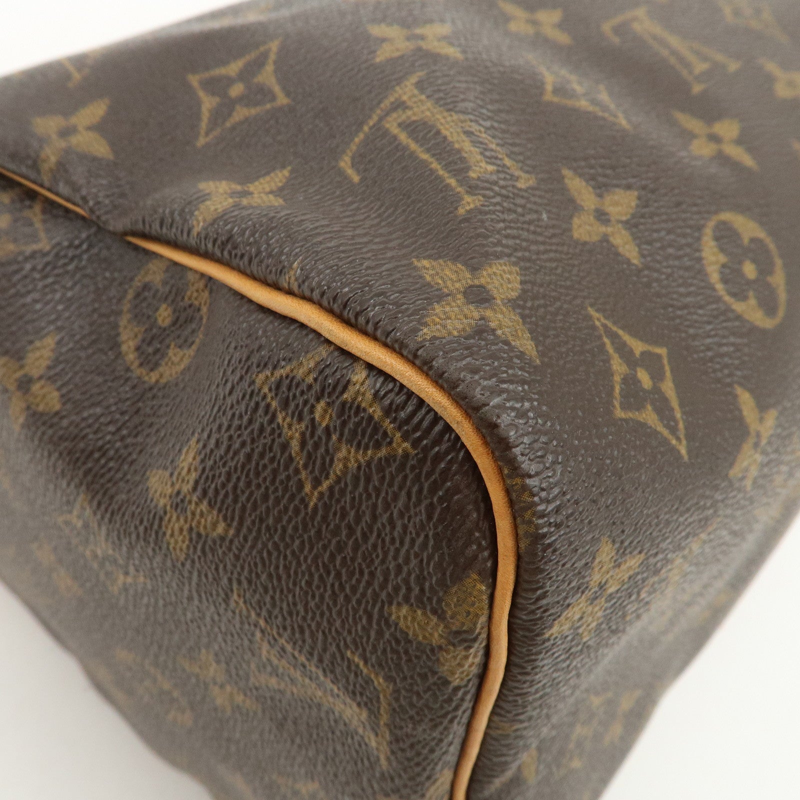 Louis Vuitton Monogram Speedy 30 Boston Bag Hand Bag Brown M41526