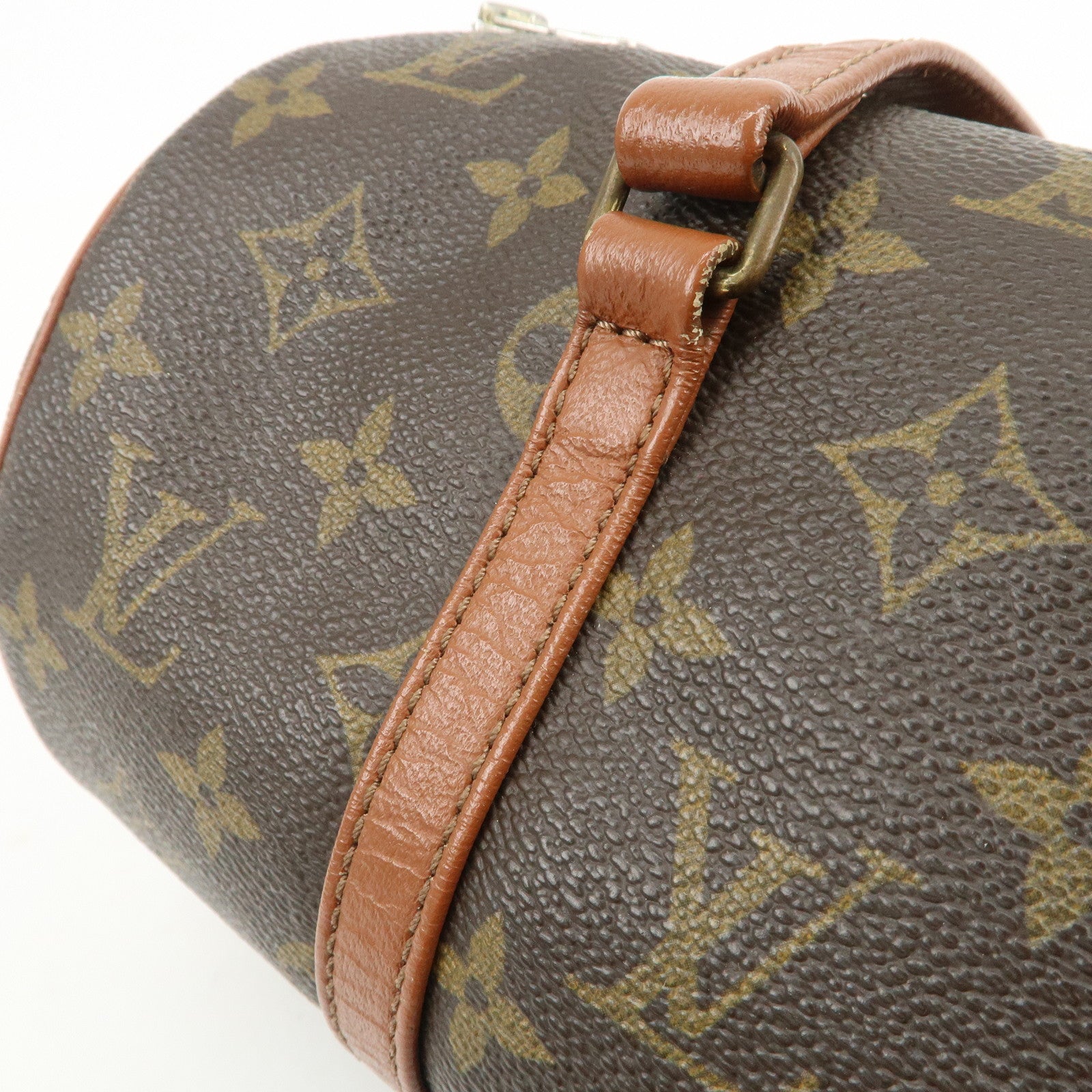 Louis Vuitton Monogram Papillon 30 Hand Bag Brown Oly Style M51365