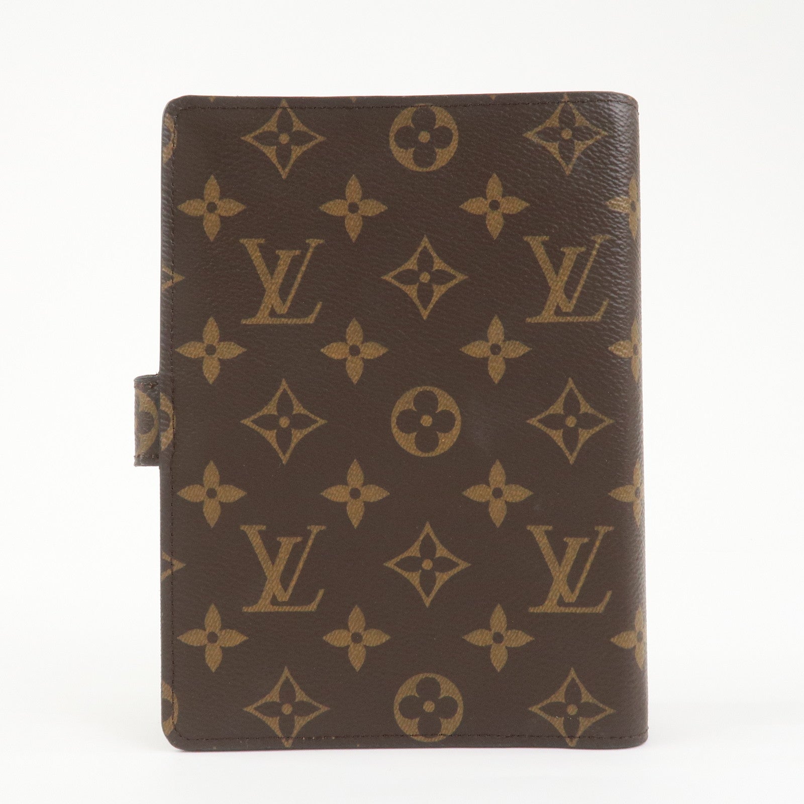 Louis Vuitton Monogram Agenda MM Planner Cover Brown R20105