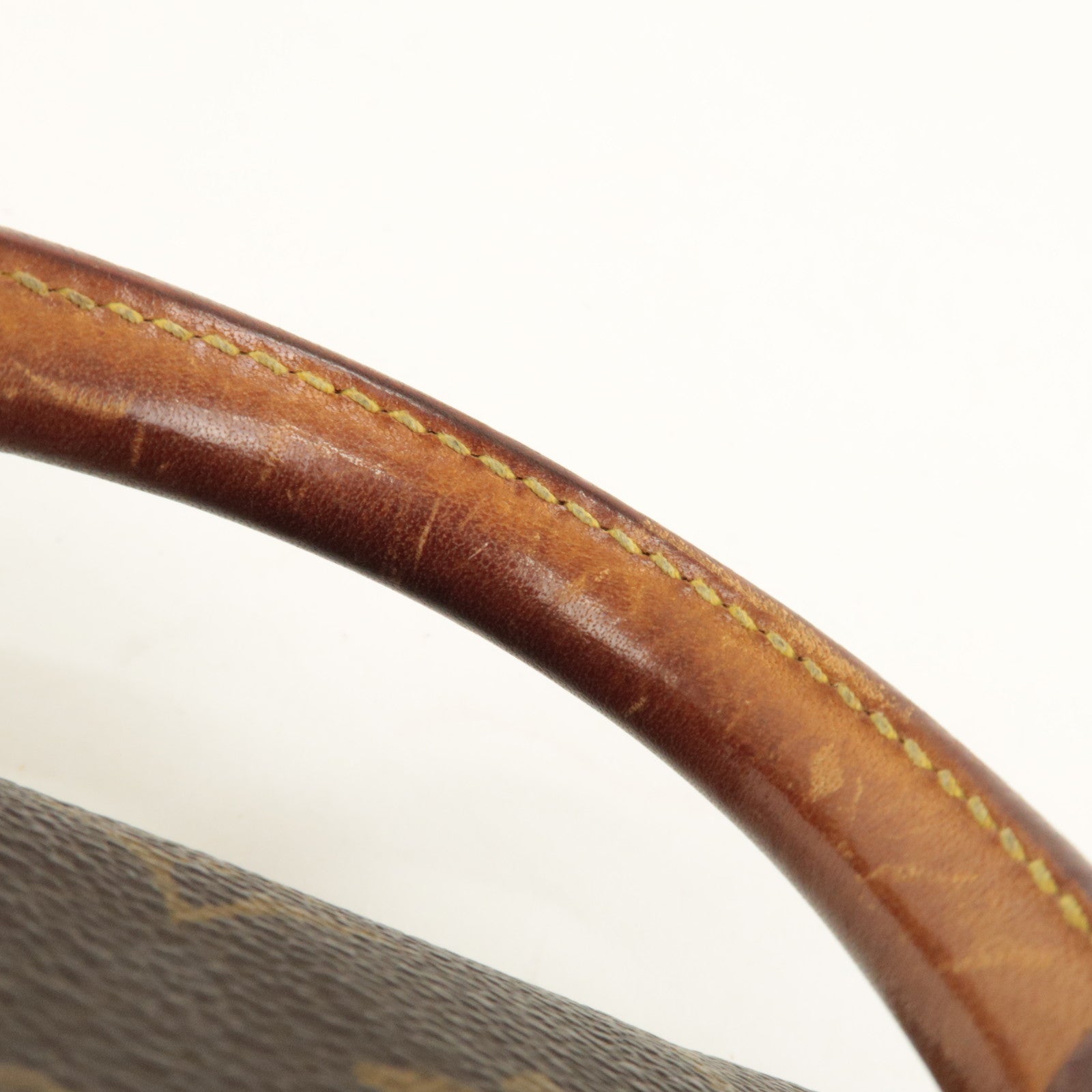 Louis Vuitton Monogram Mini Speedy Hand Bag Brown M41534 Used