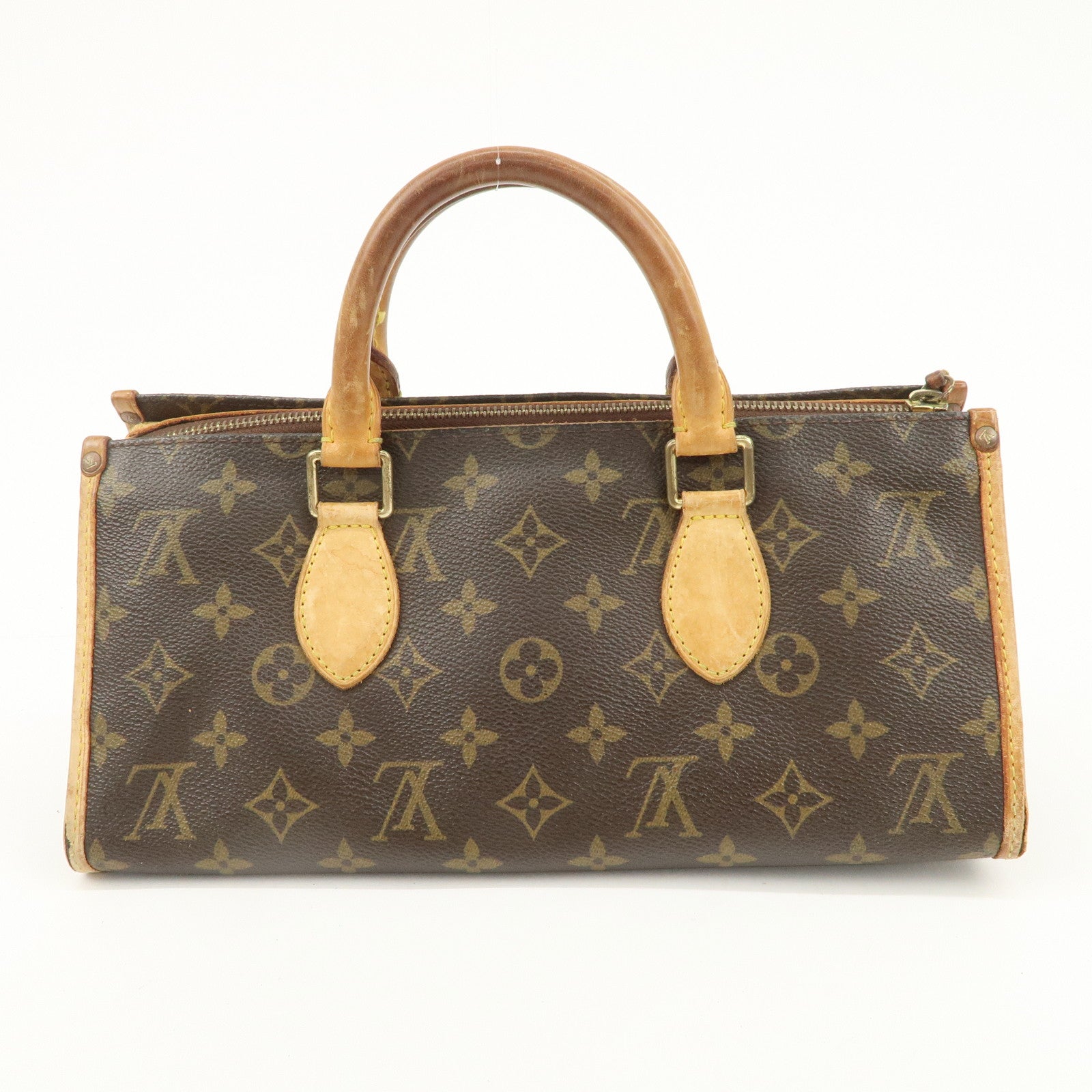 Louis Vuitton Monogram Popincourt Hand Bag Brown M40009 Used