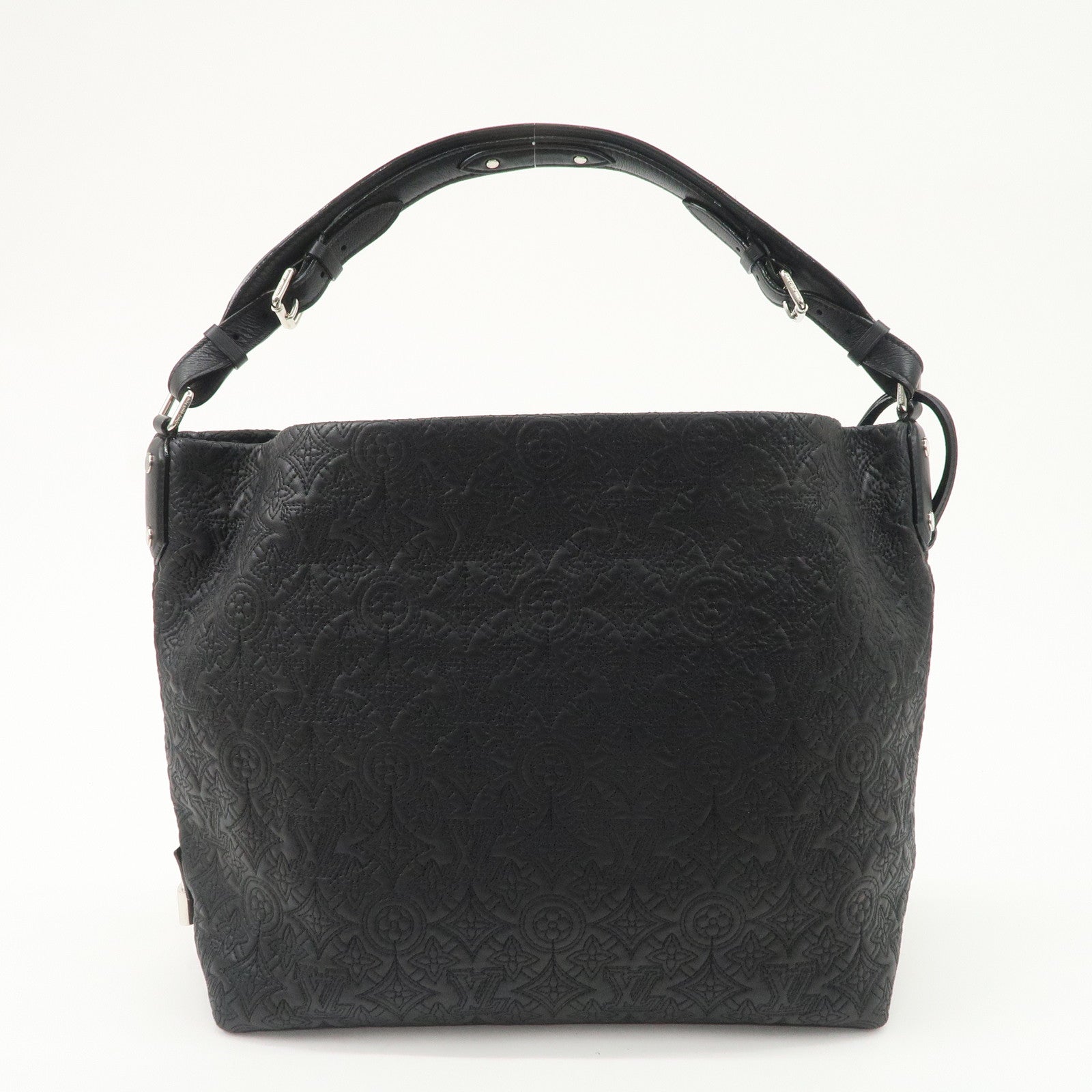 Louis Vuitton Monogram Antia Hobo PM Leather Shoulder Bag Noir M93833 Used