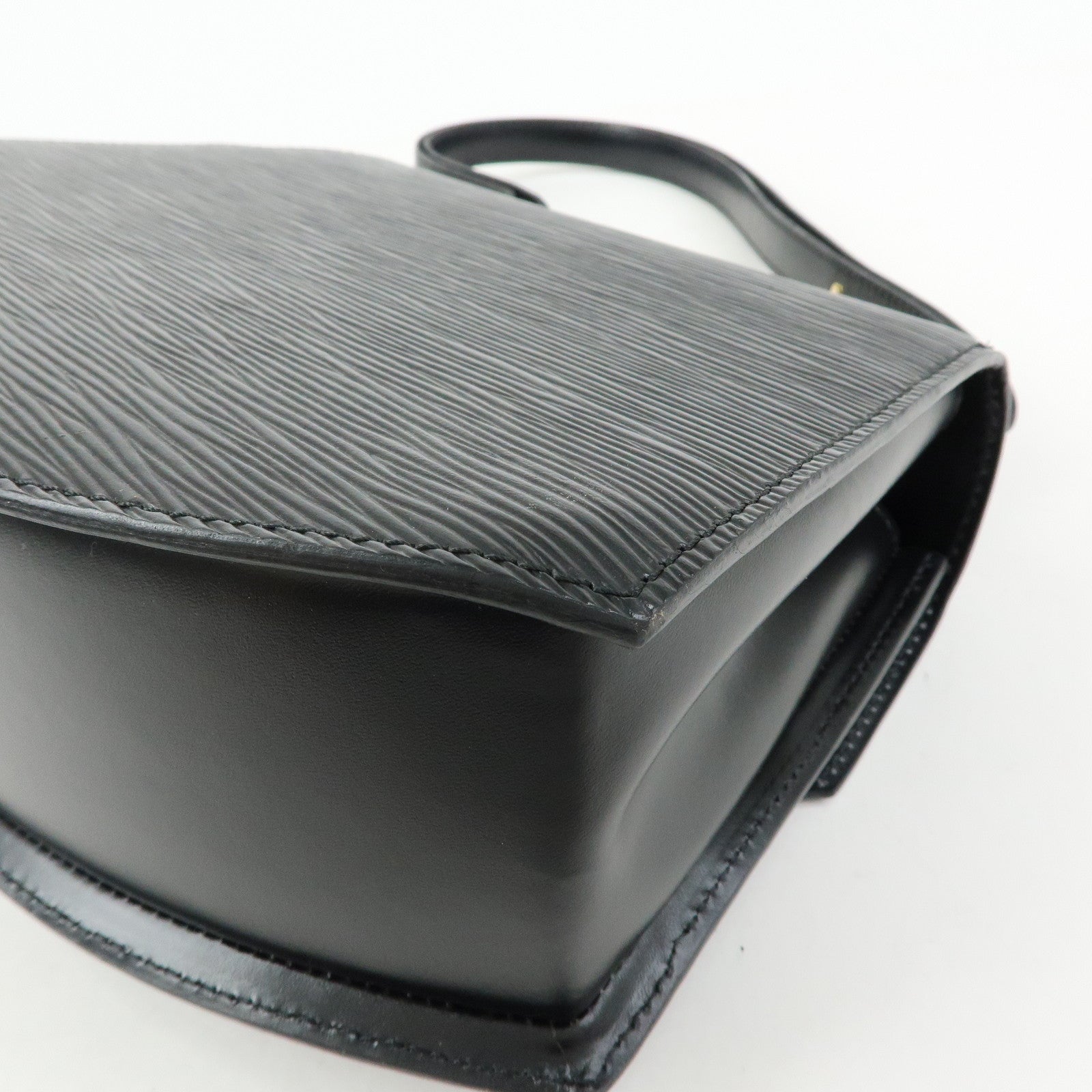 Louis Vuitton Epi Tilsit Shoulder Bag Hand Bag Noir Black M52482