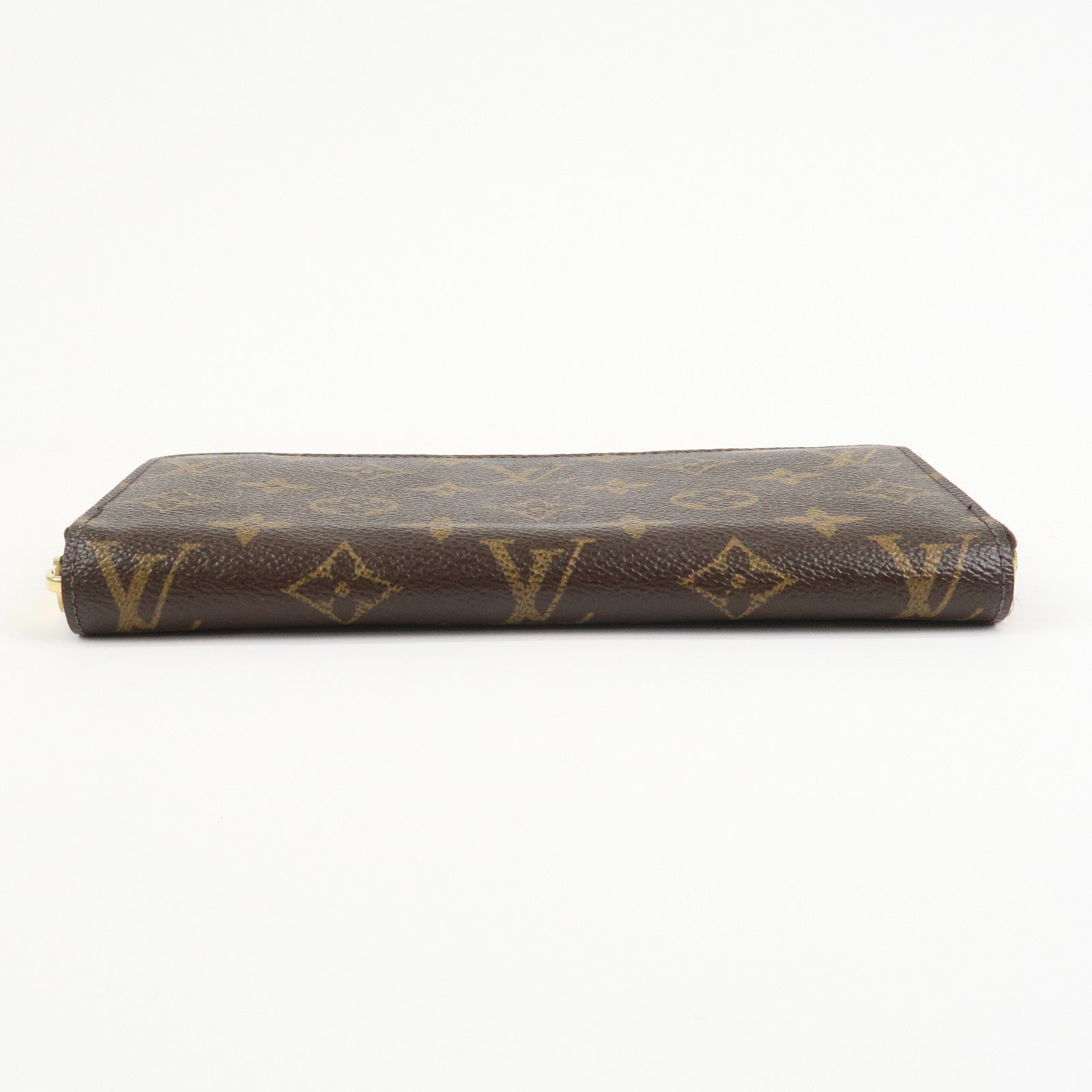 Louis Vuitton Monogram Canvas Zippy Long Wallet Brown M60017