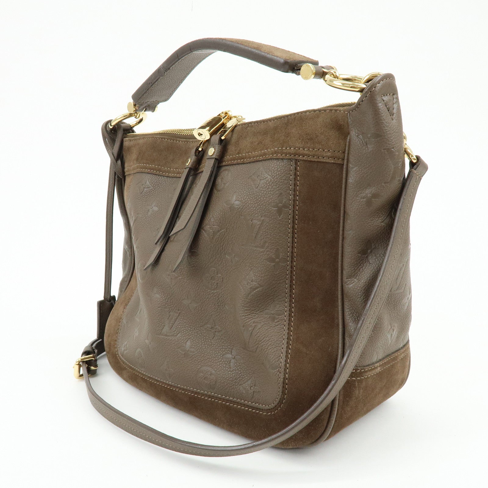 Louis Vuitton Monogram Empreinte Audacieuse PM Hand Bag M94175