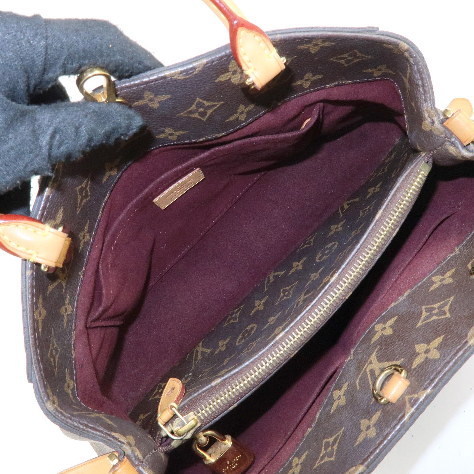 Louis Vuitton Monogram Montaigne MM 2Way Bag Hand Bag M41056