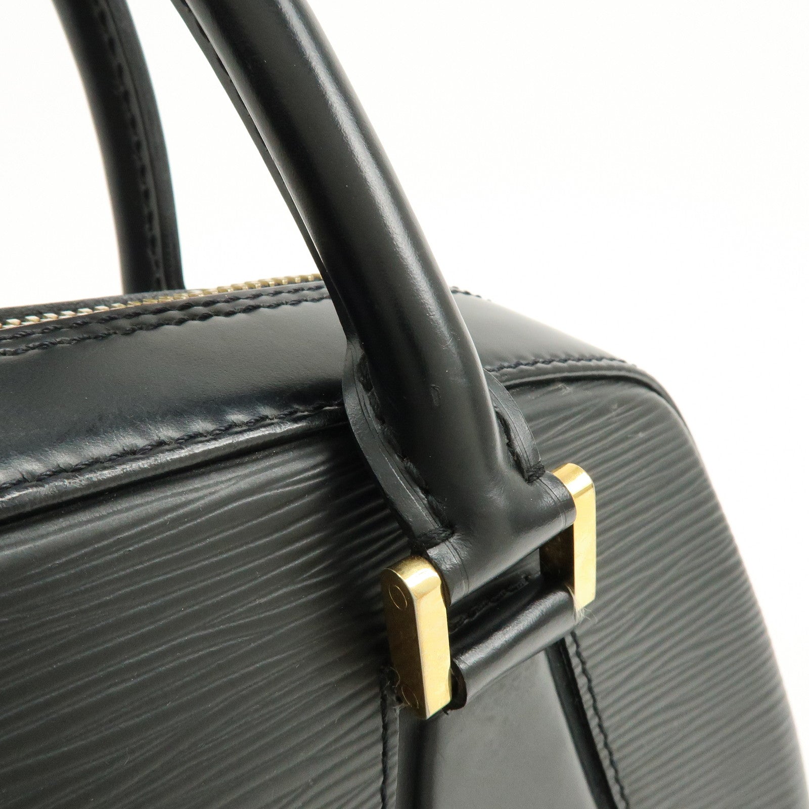 Louis Vuitton Epi Leather Sablons Hand Bag Noir Black M52042