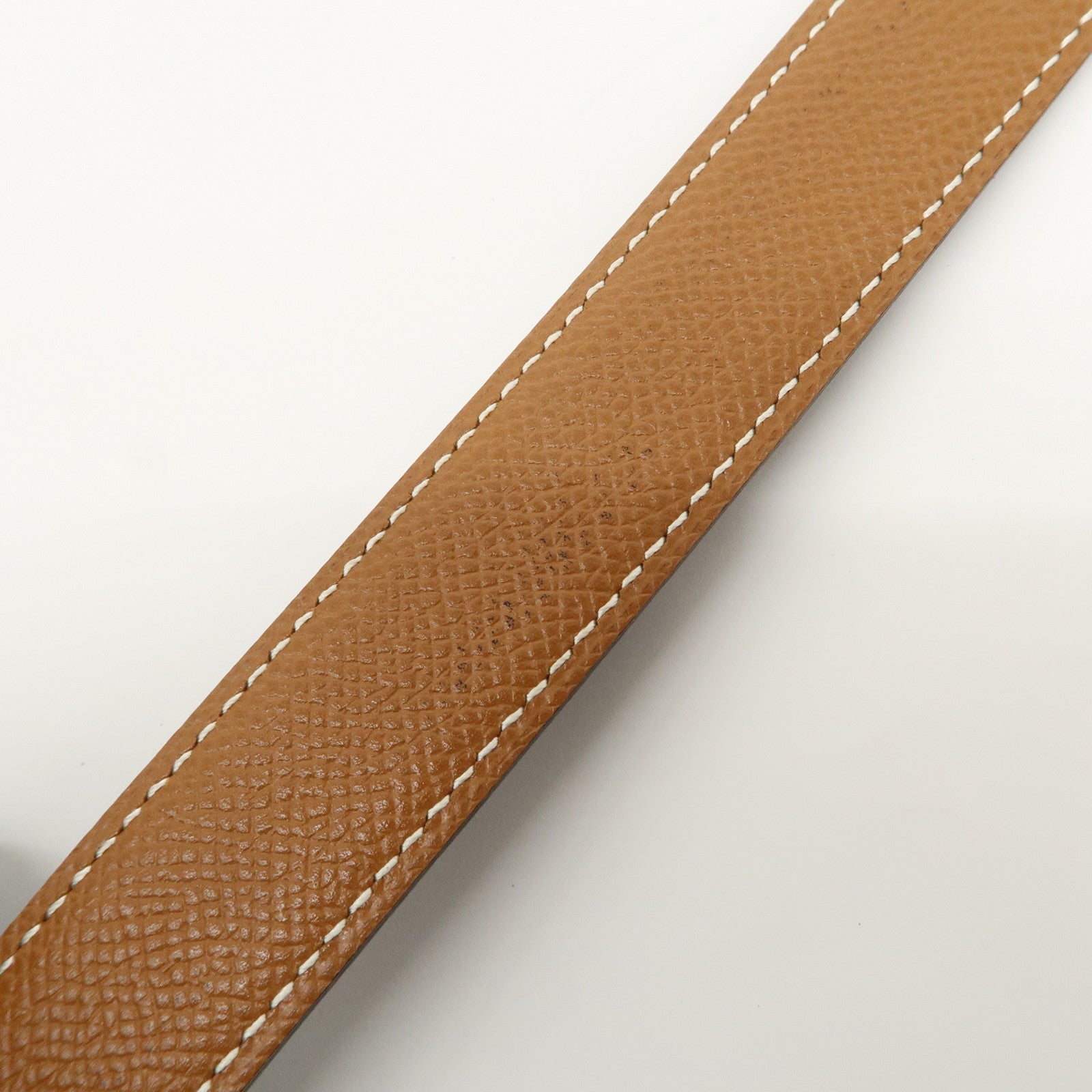 HERMES H Buckle Reversible Constance Belt 65 □D Stamped Black