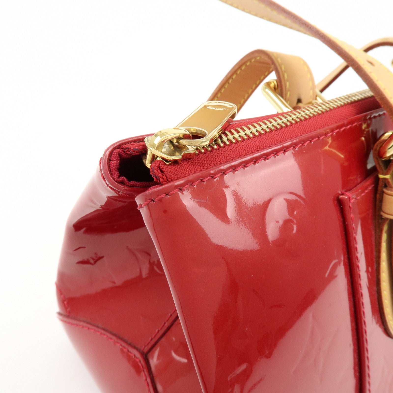 Louis Vuitton Vernis Rosewood Avenue Hand Bag Pomme DAmour M93507