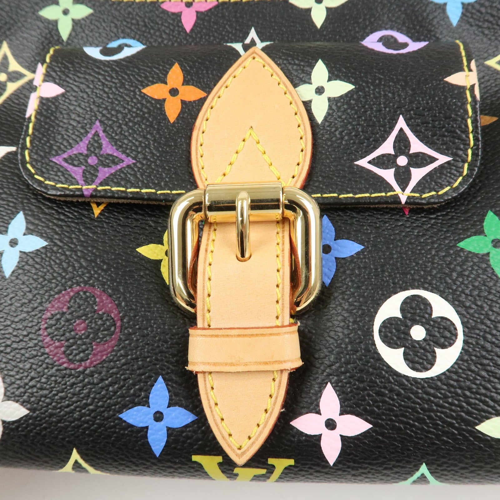 Louis Vuitton Monogram Multicolor Eliza Shoulder Bag Noir M40099