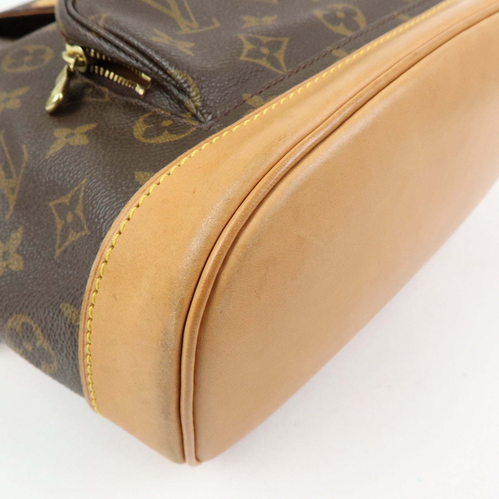 Louis Vuitton Monogram Montsouris MM Backpack Rucksack Brown M51136