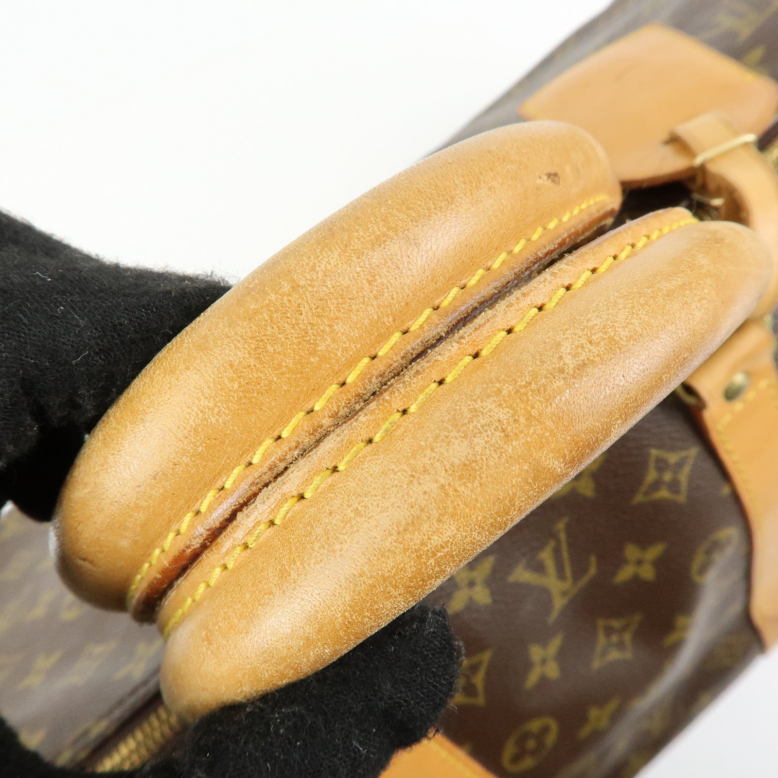 Louis Vuitton Monogram Keep All Bandouliere 55 Boston Bag M41414