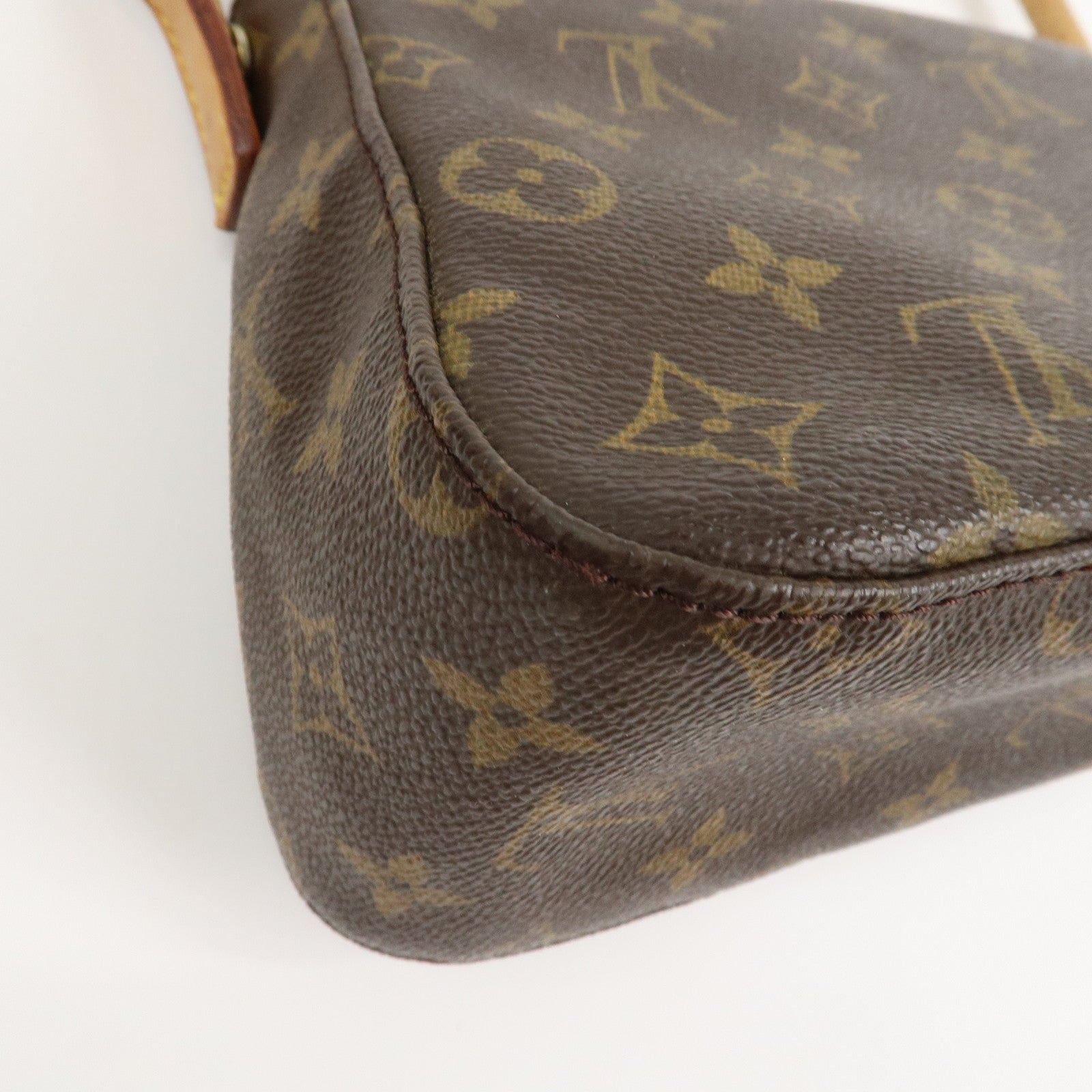 Louis Vuitton Monogram Mini Looping Shoulder Bag Brown M51147
