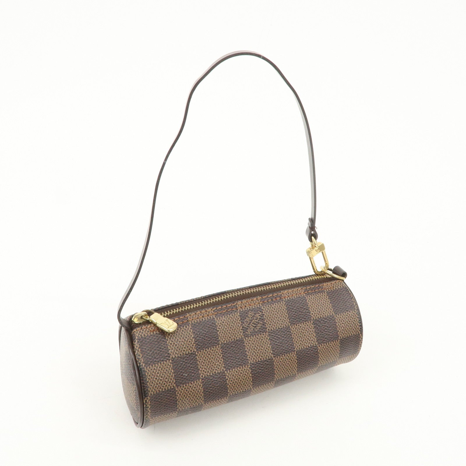 Louis Vuitton Damier Mini Pouch for Papillon Bag Damier Ebene