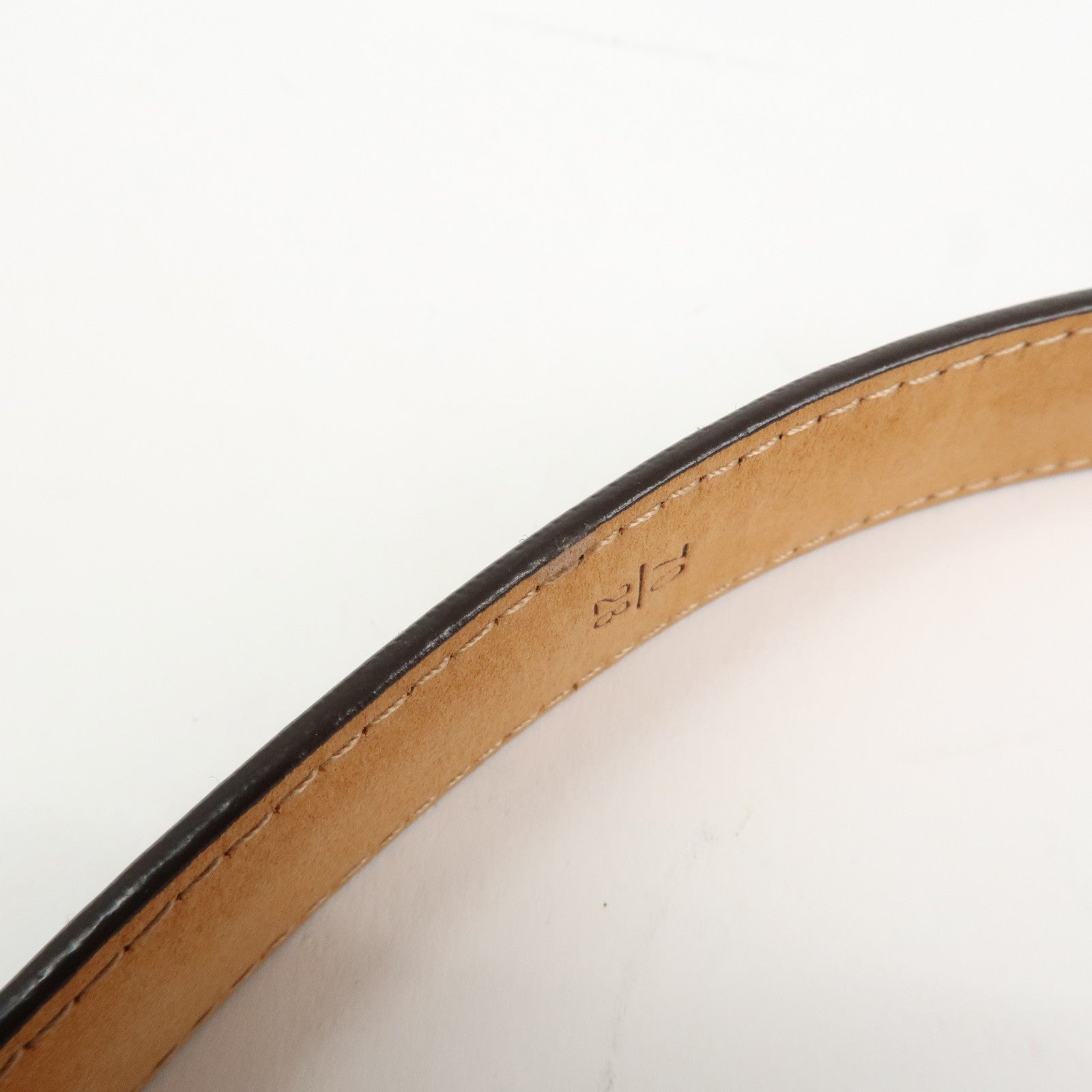 Louis Vuitton Monogram Canvas Leather Ceinture Belt Brown M9274W