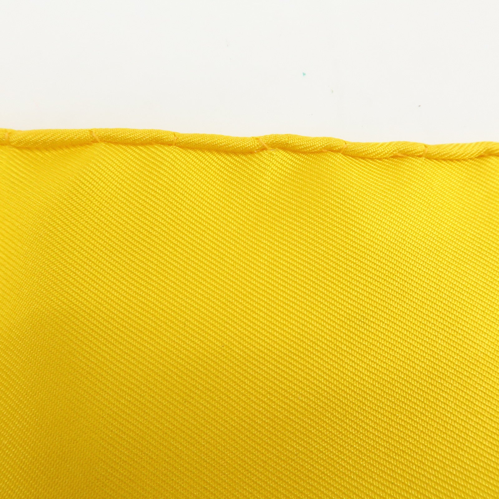 Christian Dior Silk 100% Scarf Botanical Pattern 87×87 White Yellow