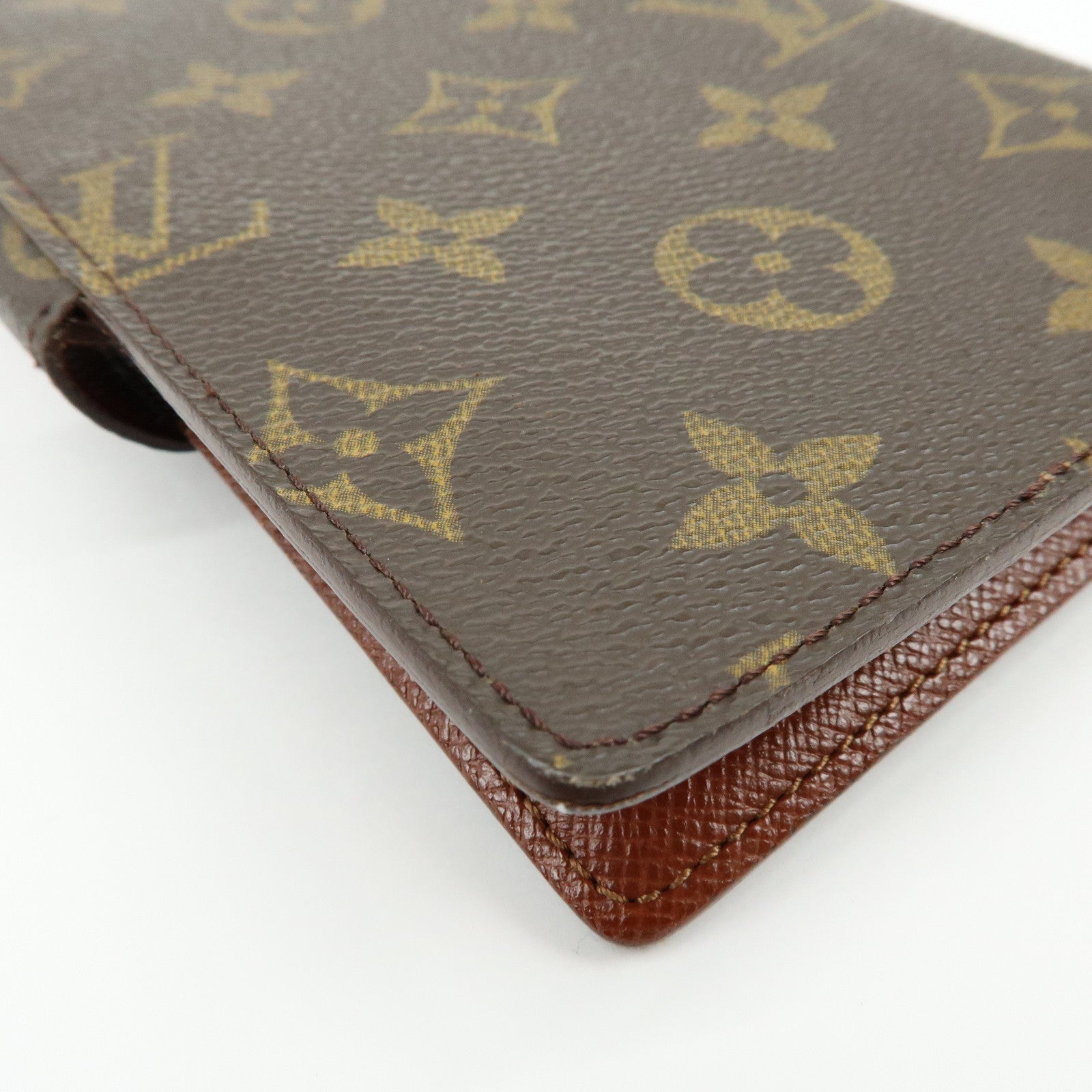 Louis Vuitton Monogram Agenda PM Planner Cover Brown R20005