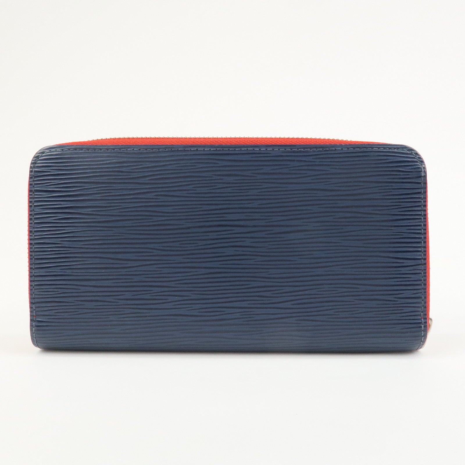 Louis Vuitton Epi Leather Round Zippy Wallet Indigo Blue M67267
