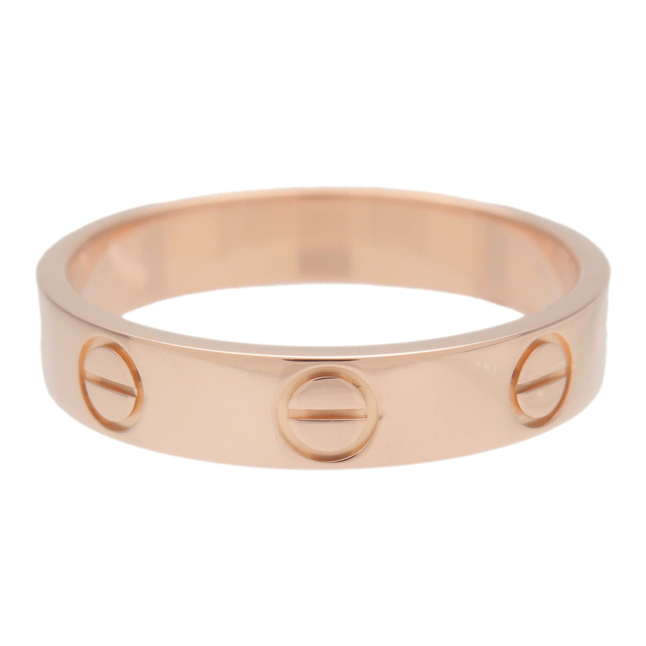 Cartier Mini Love Ring K18PG 750PG Rose Gold #50 US5-5.5 EU50